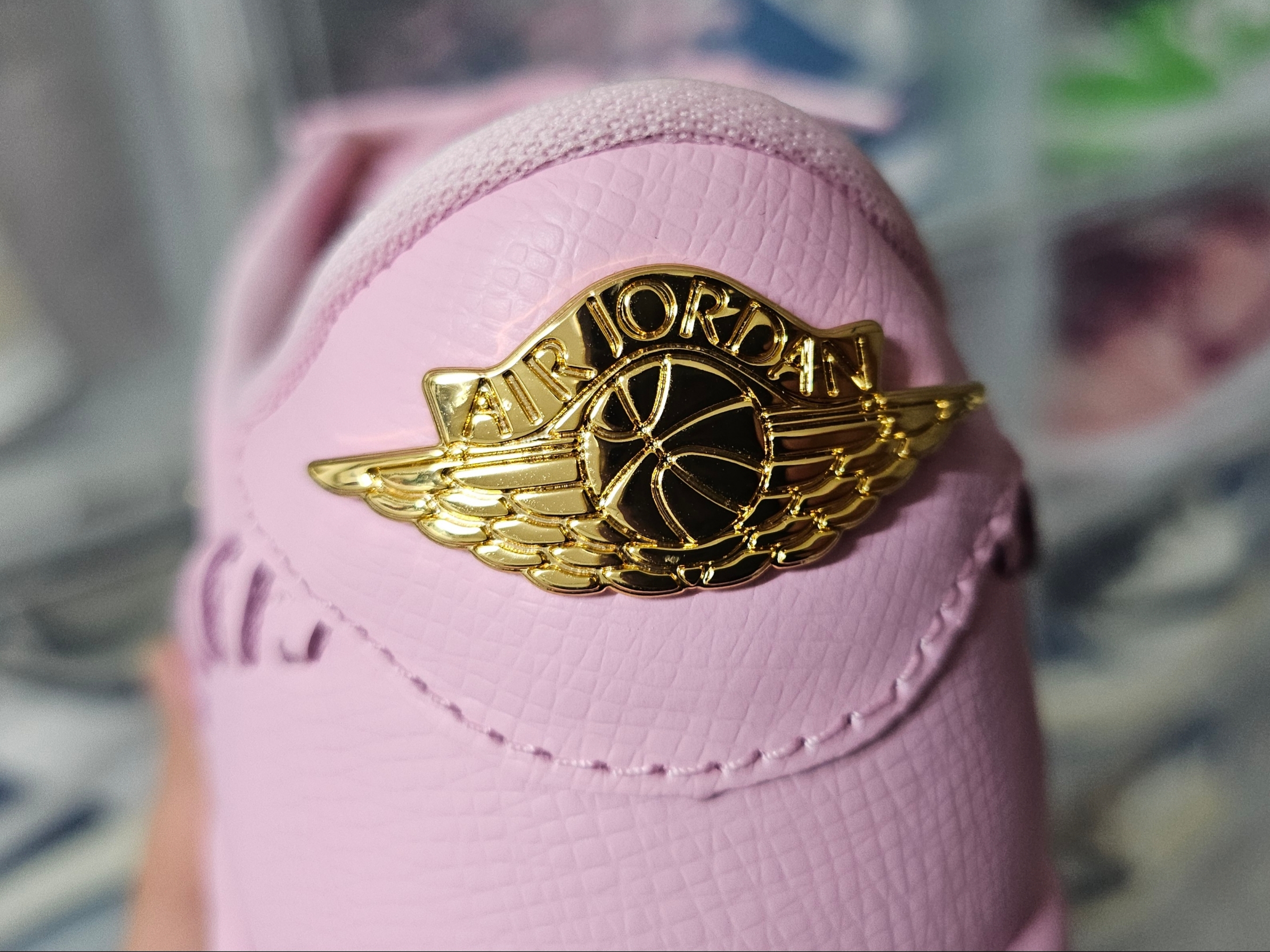 (W) Jordan 1 Low Method of Make Metallic Pink Metallic Gold 착용 스타일 - 7