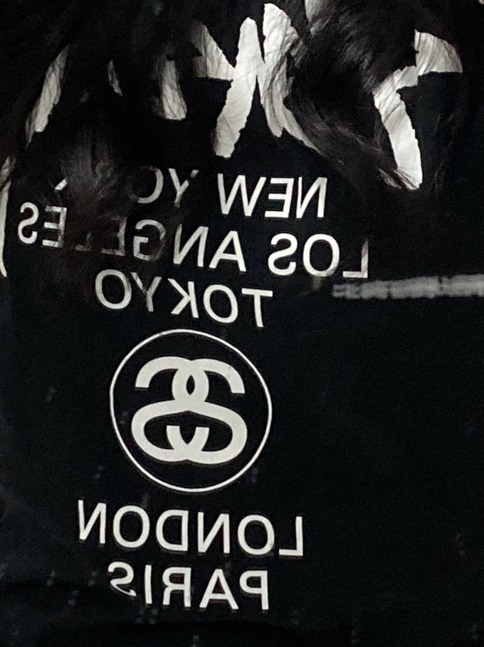 Stussy World Tour T-Shirt Black 2024,2025 착용 스타일