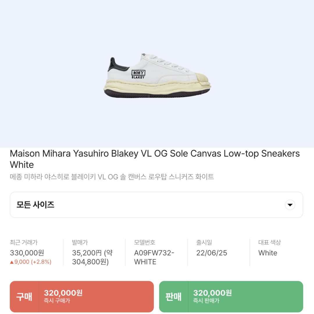 Maison Mihara Yasuhiro Blakey VL OG Sole Canvas Low-top Sneakers White 착용 스타일 - 2