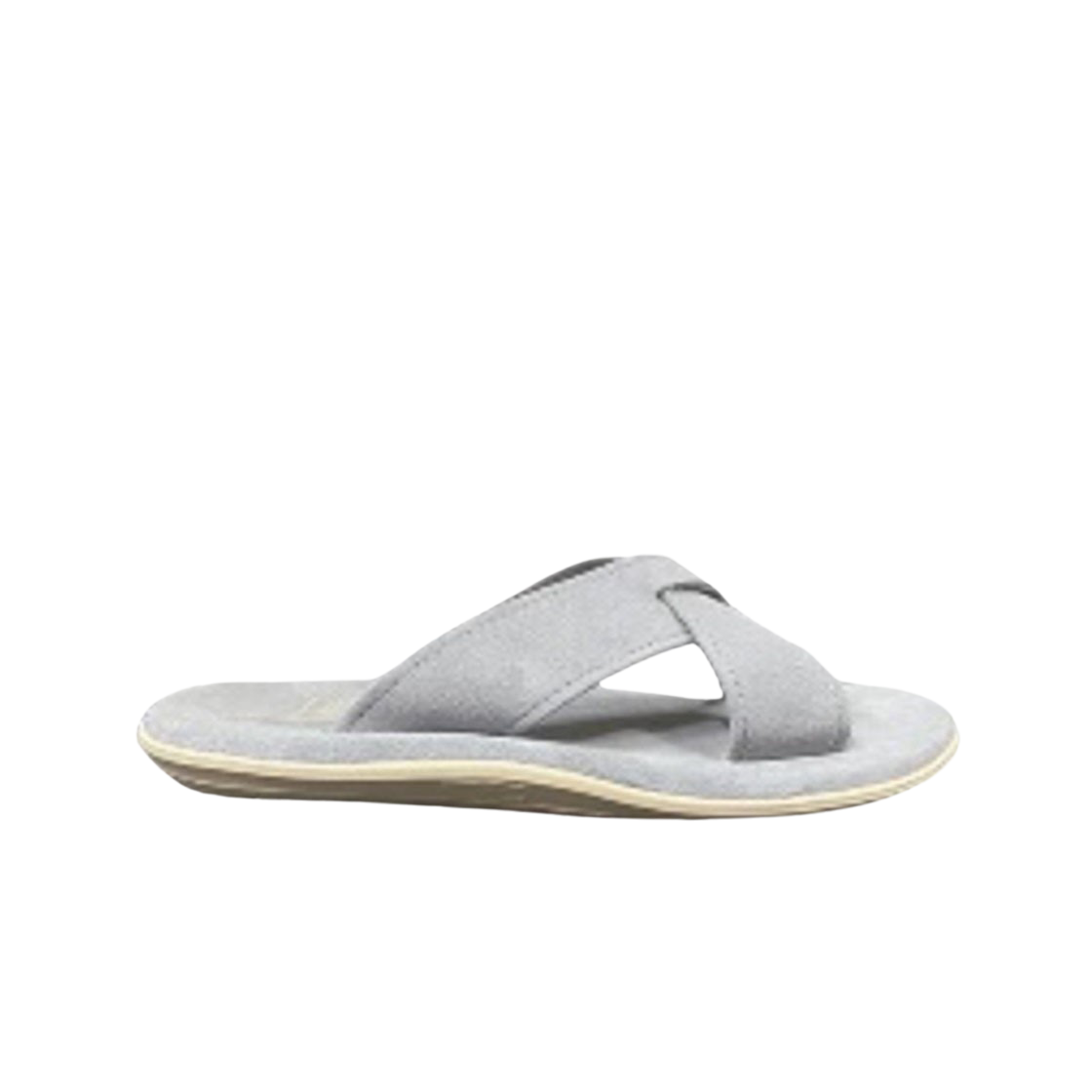 Island Slipper Slide Grey Suede 상세 이미지 1