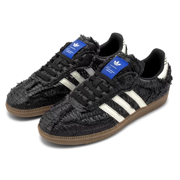 (W) Adidas x Caroline Hu Samba Lace Black, (W) Adidas x Caroline Hu Samba Lace Blue 착용 스타일 - 3