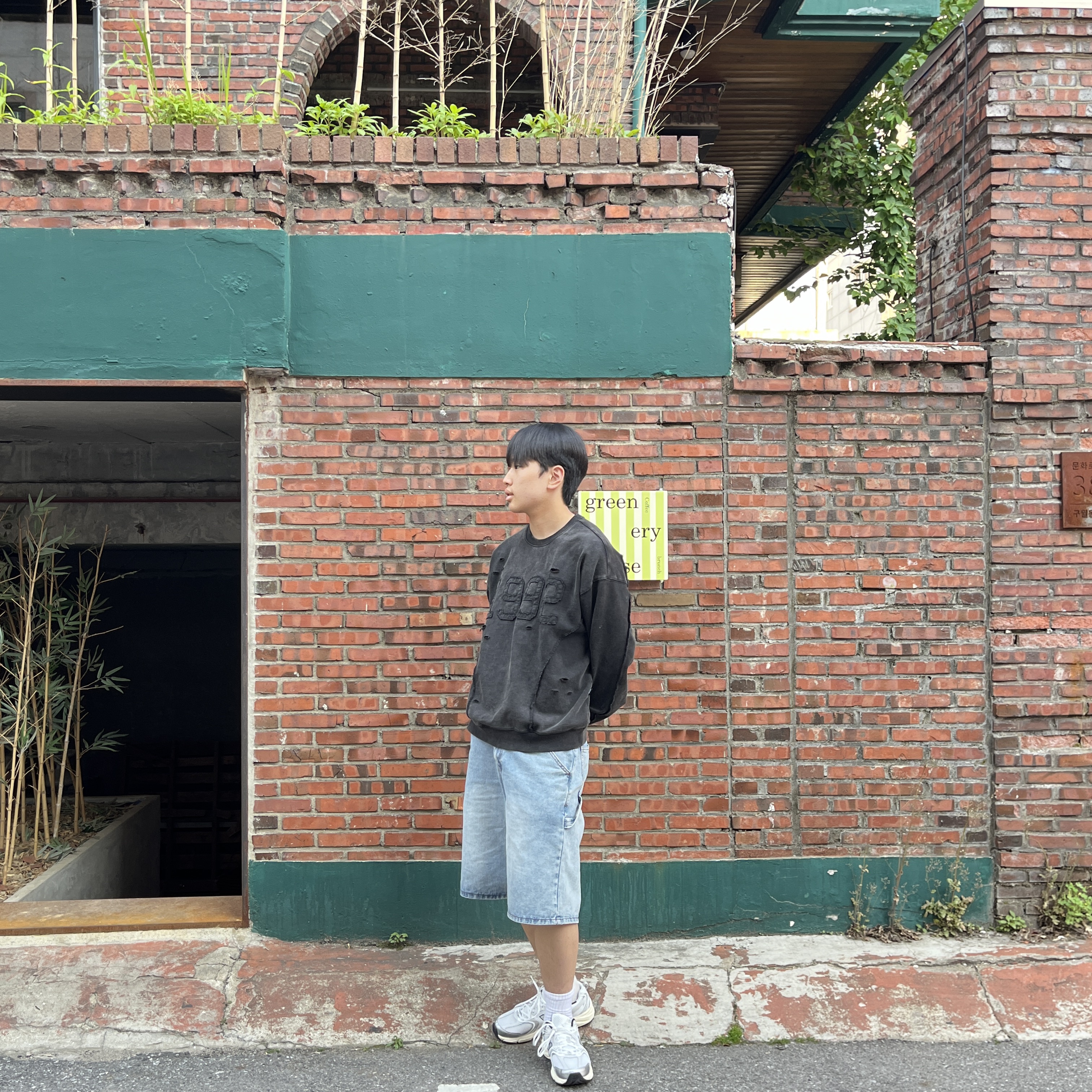 New Balance 530 Steel Grey 착용 스타일 - 6