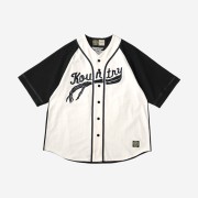 Kapital Baseball Bone Shirt Kinari Black