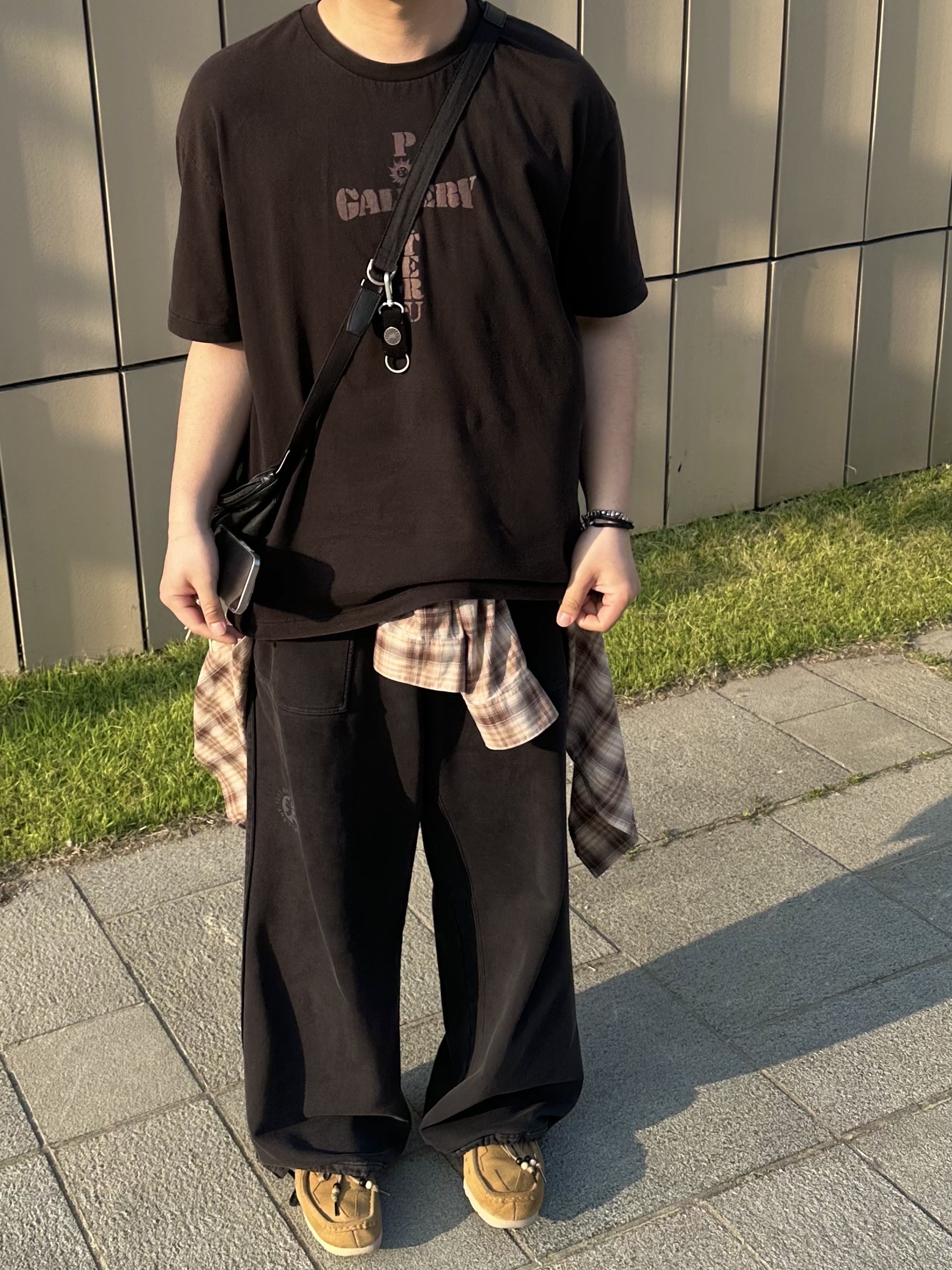 Polyteru 1011 Fatigue Sweatpants 1.2v Bleached Black, Polyteru Human Index Index Sweatpants Black 착용 스타일 - 1
