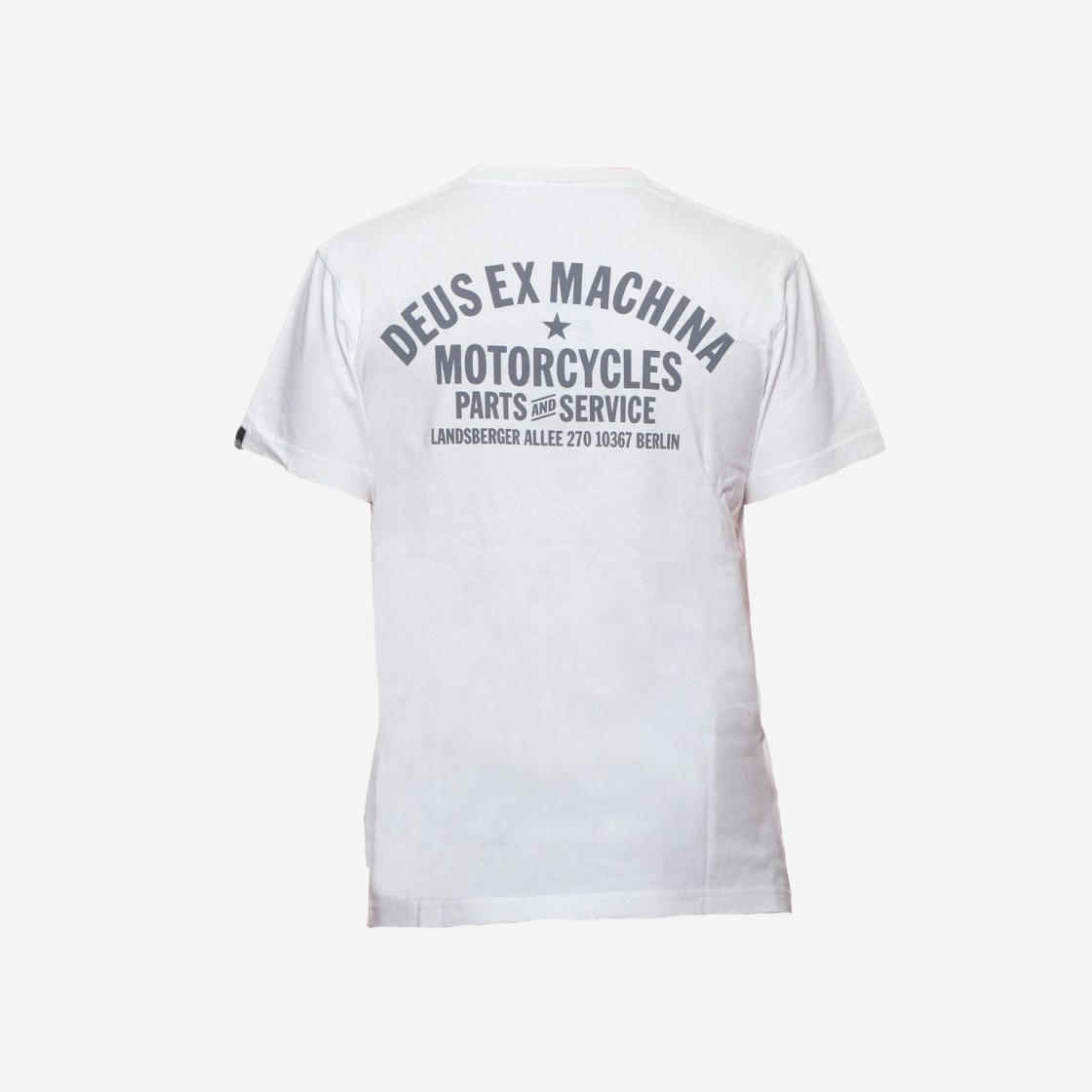 Deus Ex Machina Berlin Address T-Shirt White 상세 이미지 1