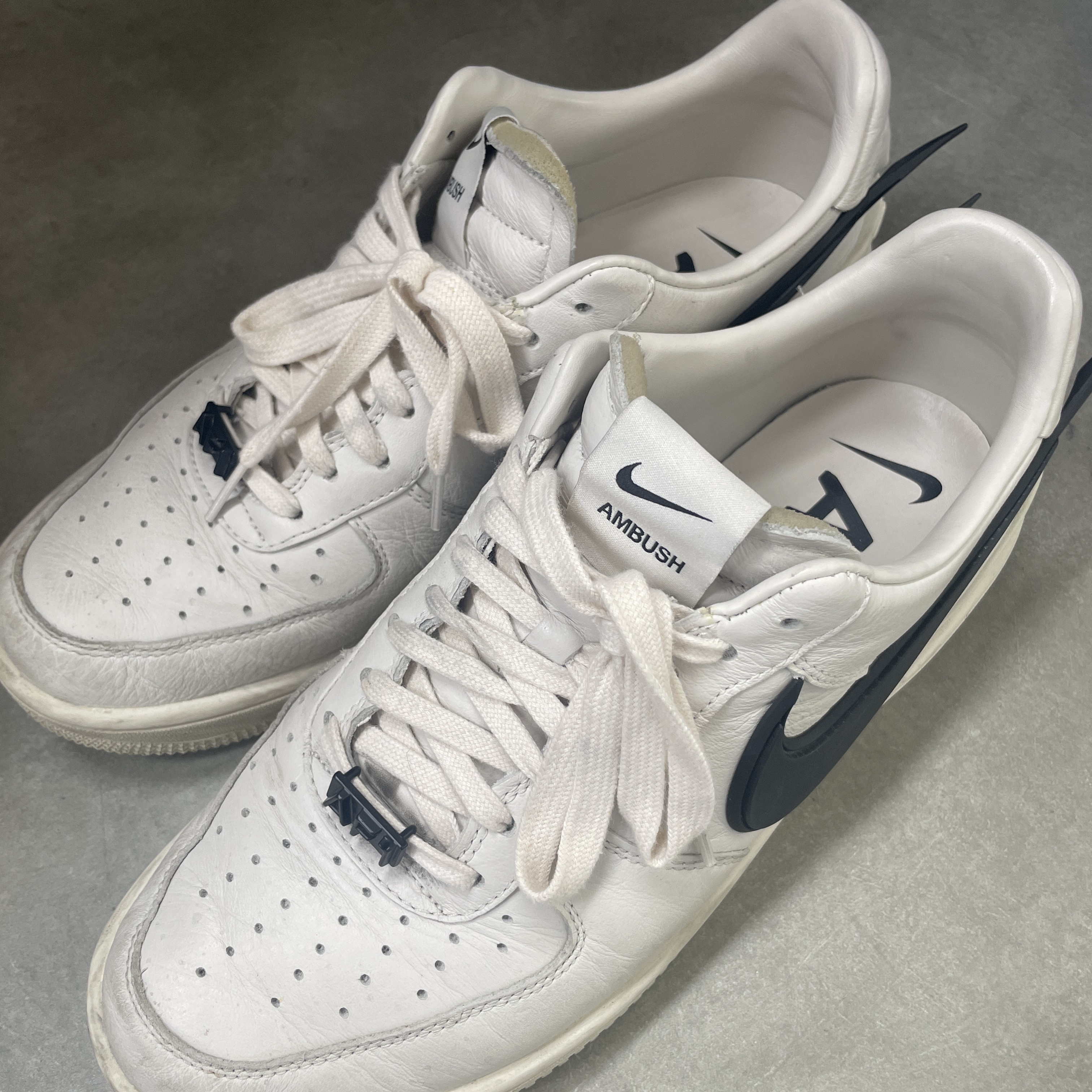 Nike x Ambush Air Force 1 Low SP Phantom 착용 스타일