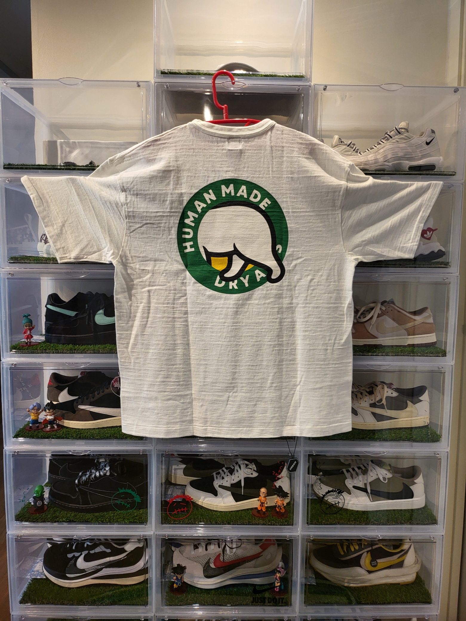 Human Made Graphic T-Shirt #06 White 착용 스타일 - 1