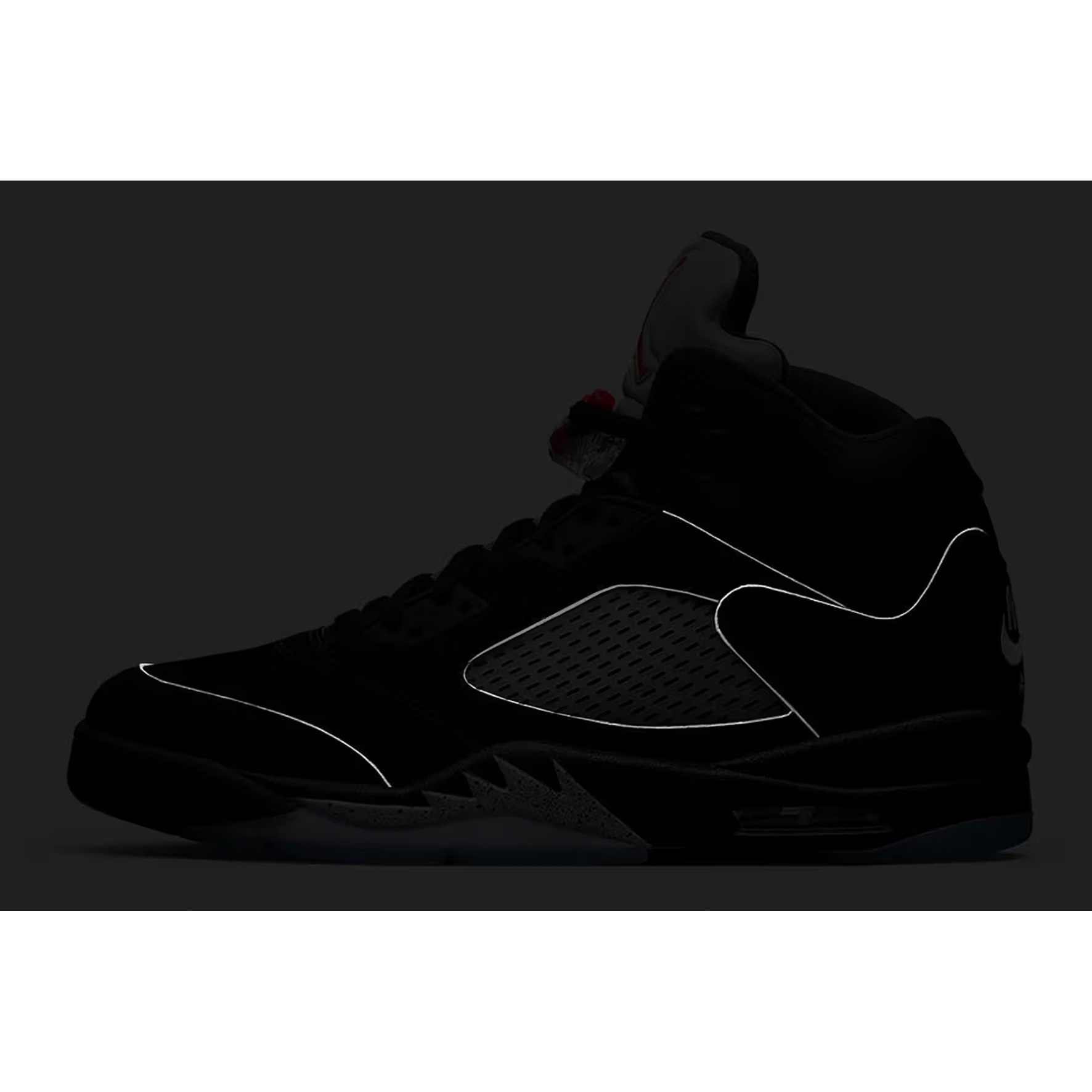 (GS) Jordan 5 Retro Black Metallic 2016, Jordan 5 Retro Black Metallic 2007 착용 스타일 - 3