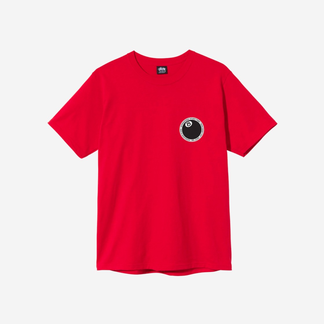 Stussy 8 Ball Dot T-Shirt Red 상세 이미지 2