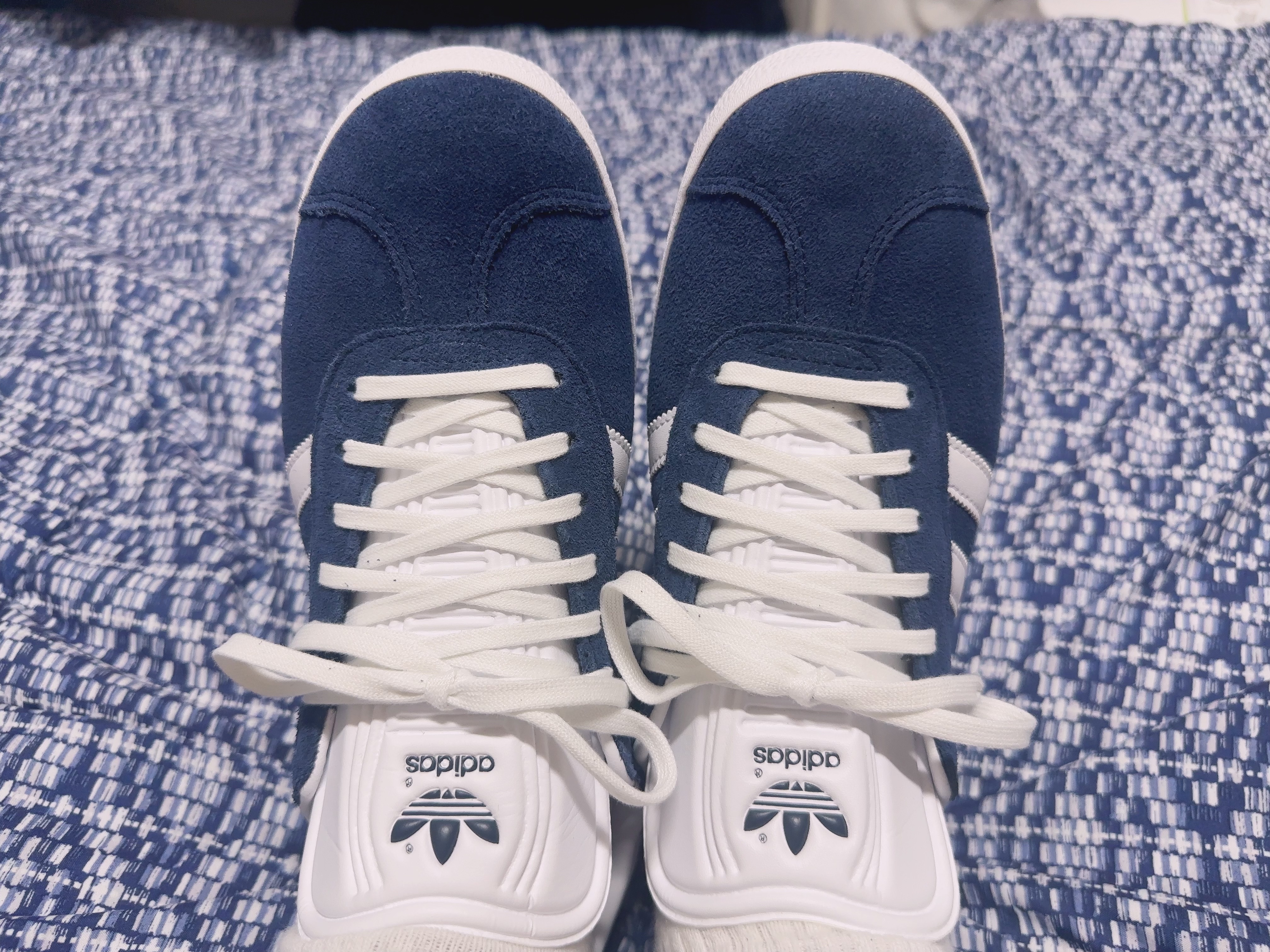 Adidas Gazelle Collegiate Navy 착용 스타일 - 9