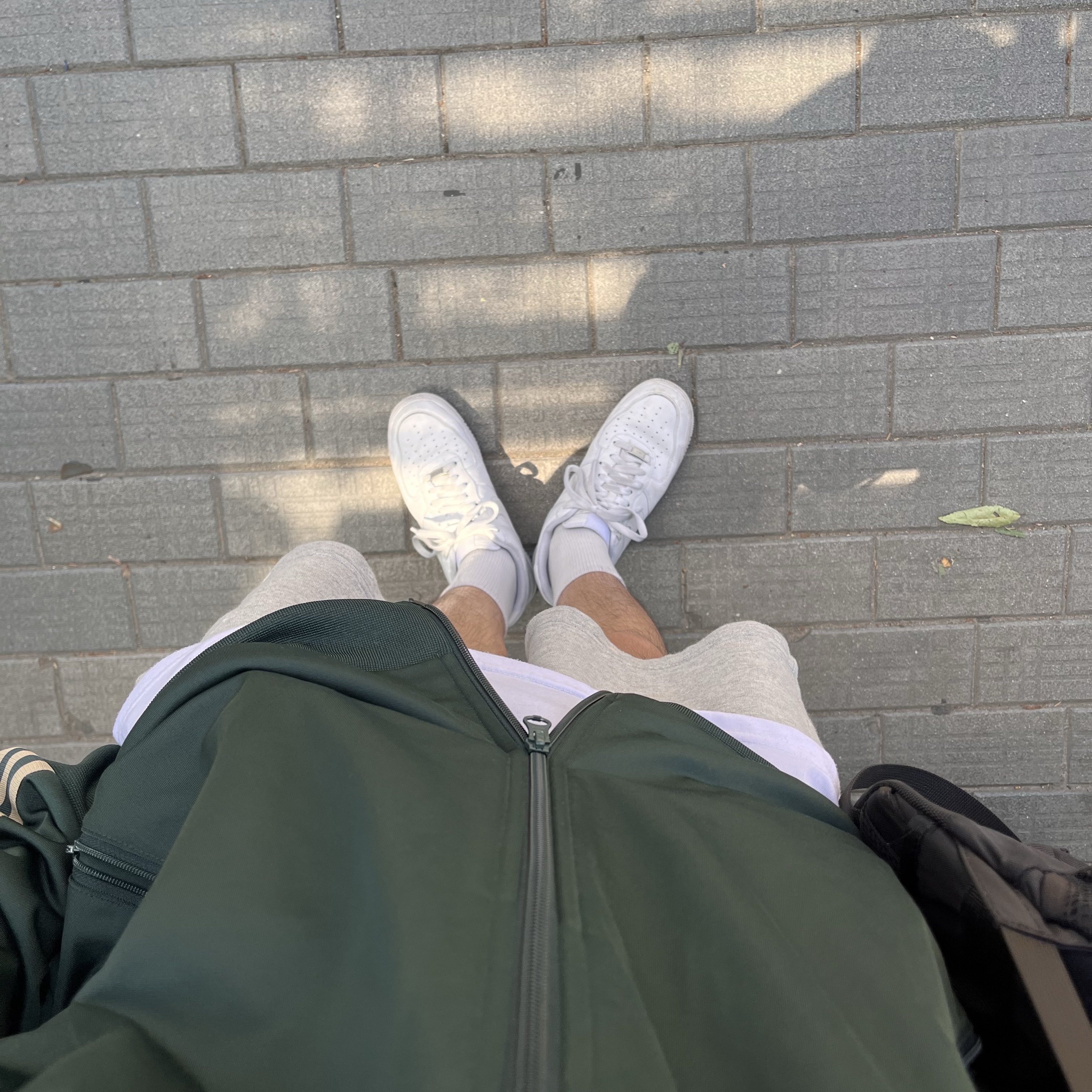 Adidas Originals Beckenbauer Track Jacket Shadow Green - KR Sizing, Nike Air Force 1 '07 Low White 착용 스타일 - 3