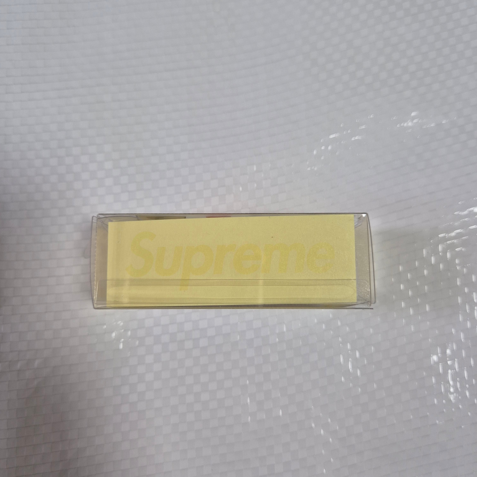 Supreme x Post-It Yellow (Pack of 10) - 24SS, Polyteru Human Index Index Sweatpants Gray 착용 스타일 - 2