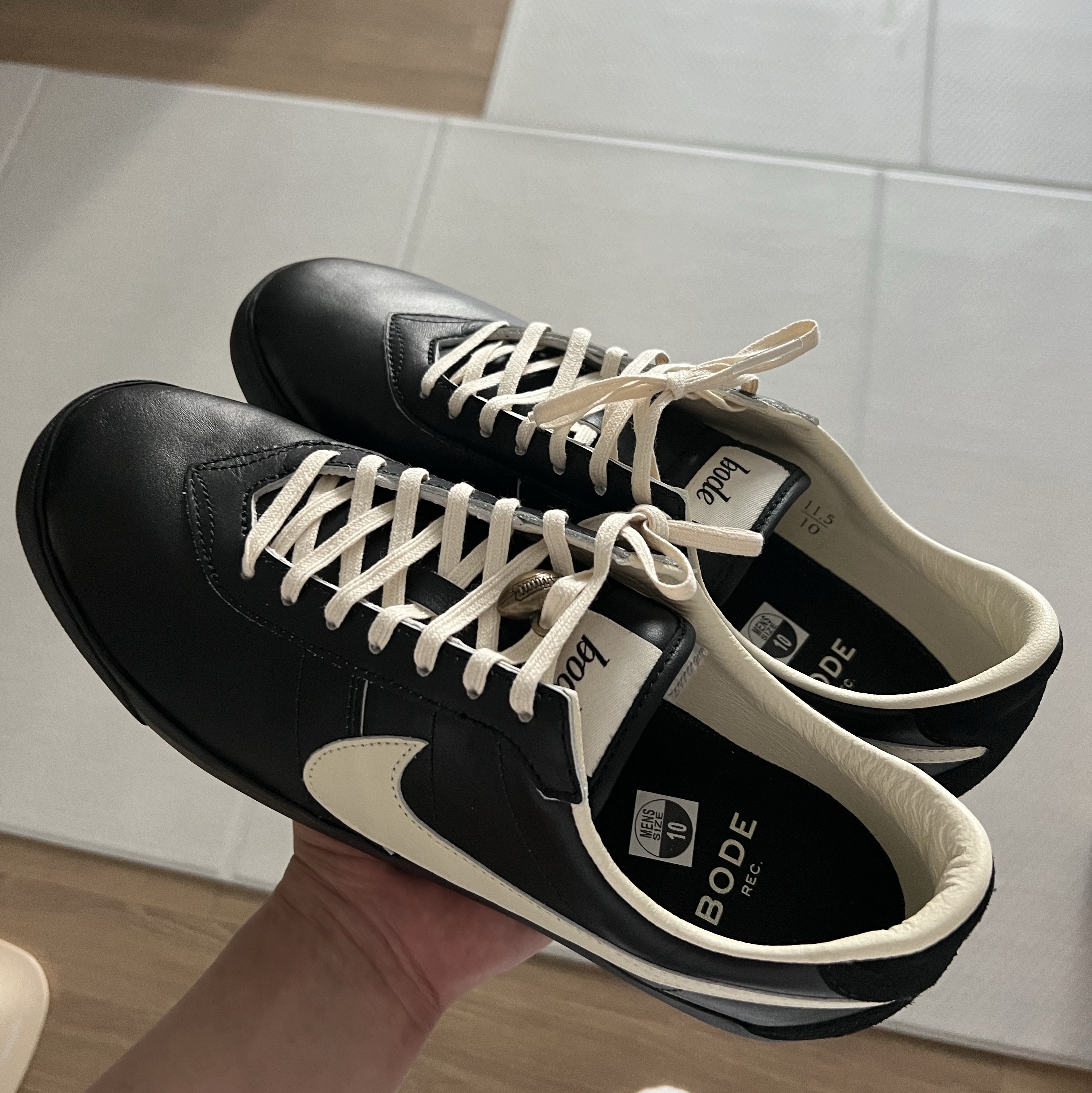 Nike x Bode Astrograbber SP Black and Coconut Milk 착용 스타일 - 1