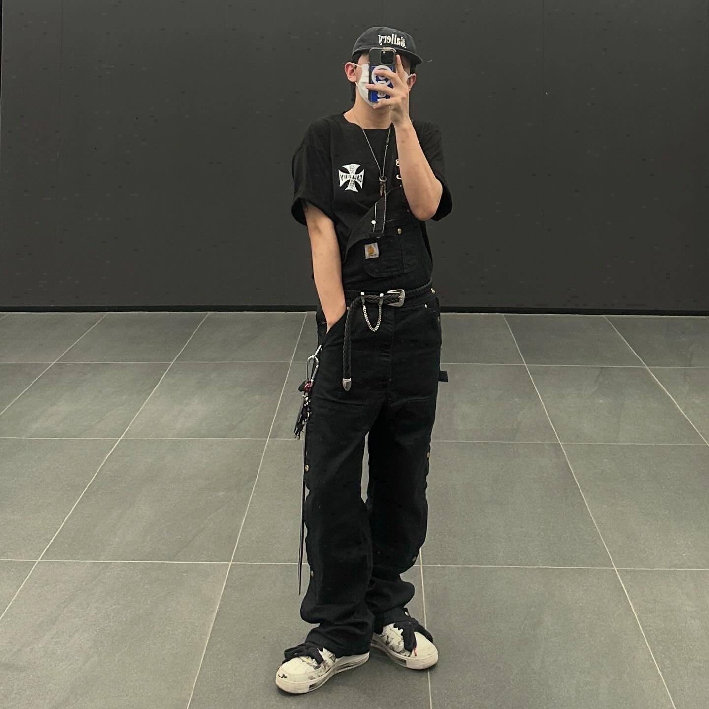 Nike x Peaceminusone Air Force 1 Low Para-Noise 2.0 착용 스타일