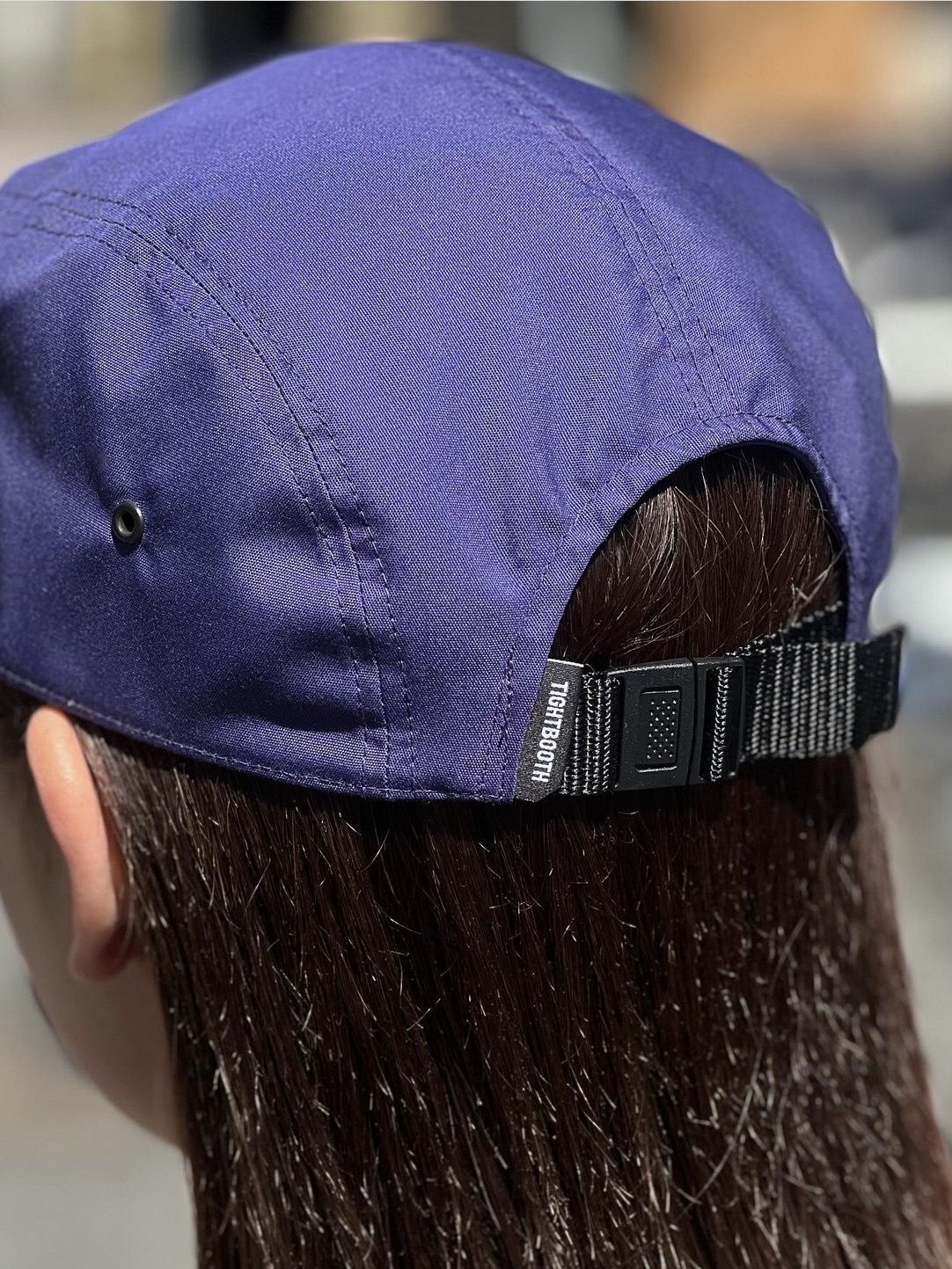 Tightbooth People Hate Skate Jet Cap Purple 착용 스타일 - 2