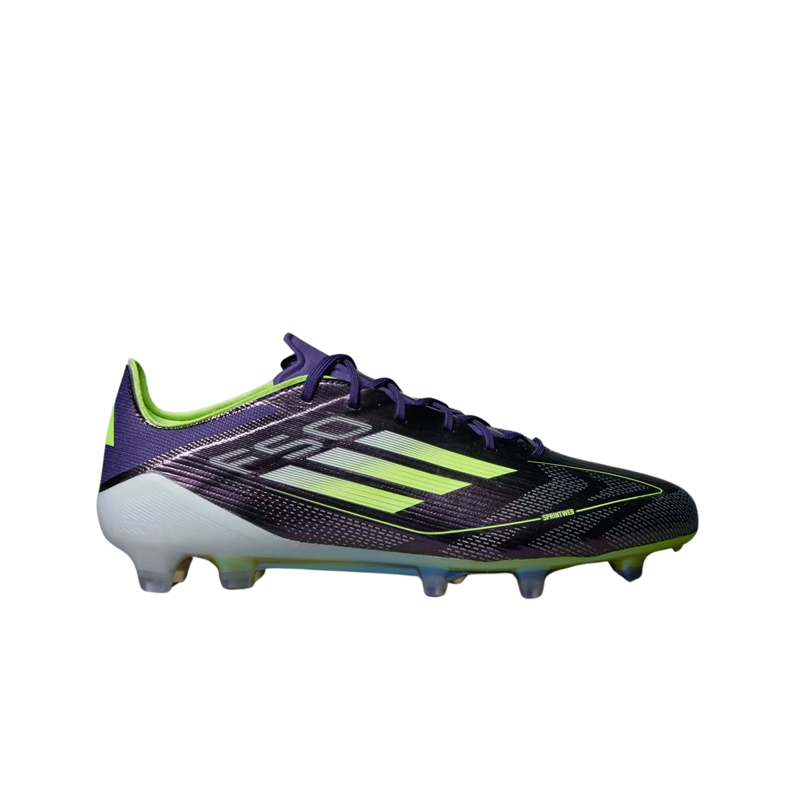 아디다스 F50 엘리트 패스트 리본 FG 퍼플 루시드 레몬(Adidas F50 Elite Fast Reborn FG Purple Lucid Lemon)