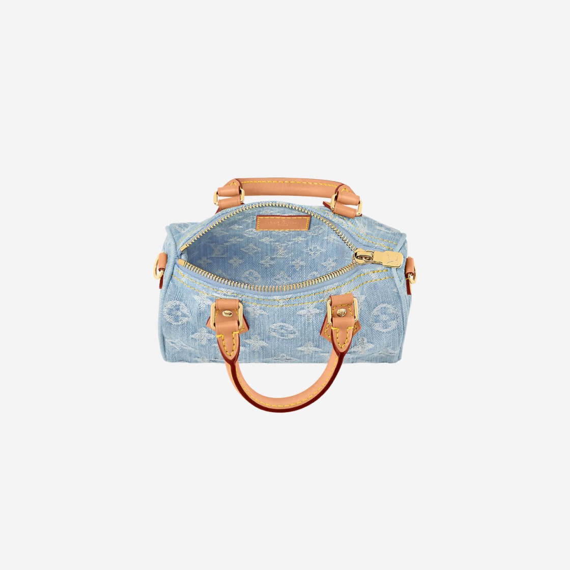 Louis Vuitton Nano Speedy Monogram Sky Blue Denim 상세 이미지 3