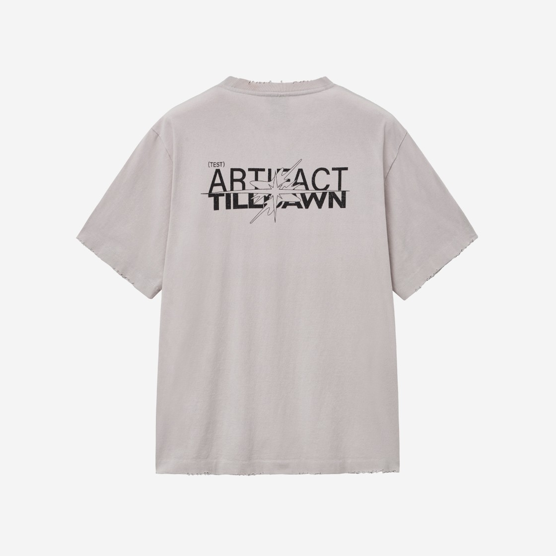 Test Artifact x Tilldawn Docking Symbol T-Shirt Light Gray 상세 이미지 2