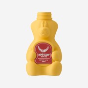 Honey Scoop House Honey Bear Bottle Vase Yellow