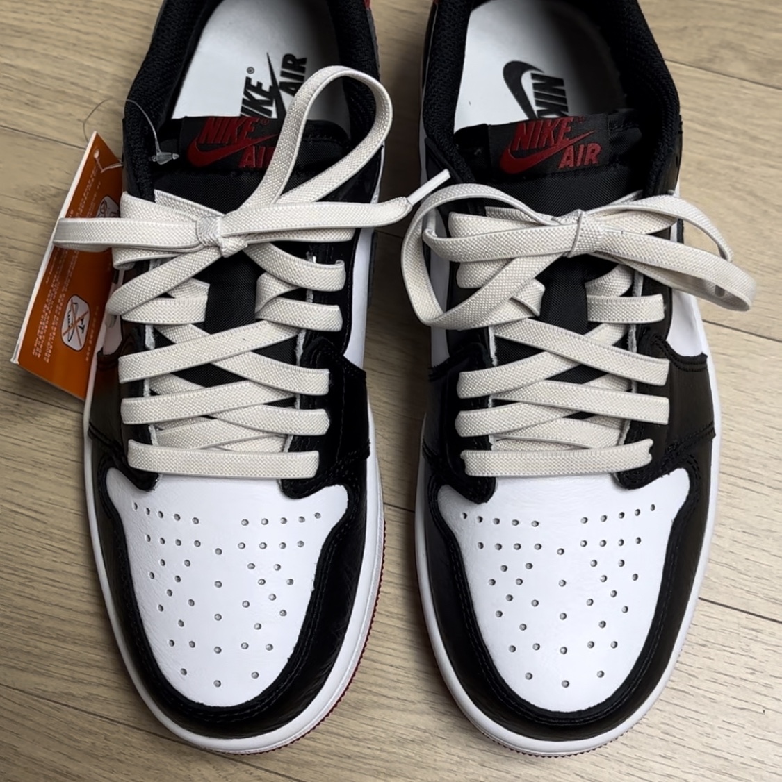 Jordan 1 Retro Low OG Black Toe 착용 스타일