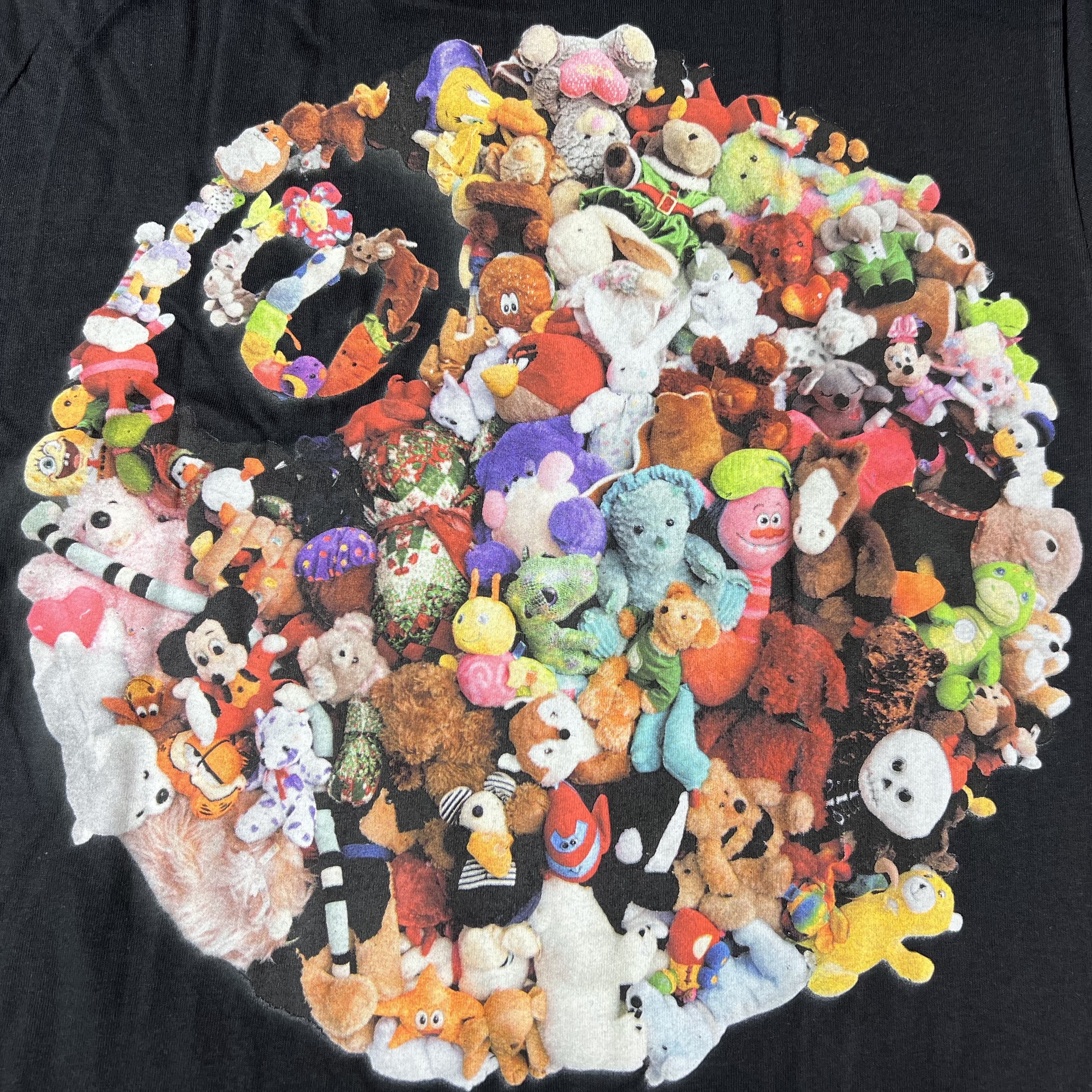 Stussy Plush T-Shirt Black 착용 스타일 - 3