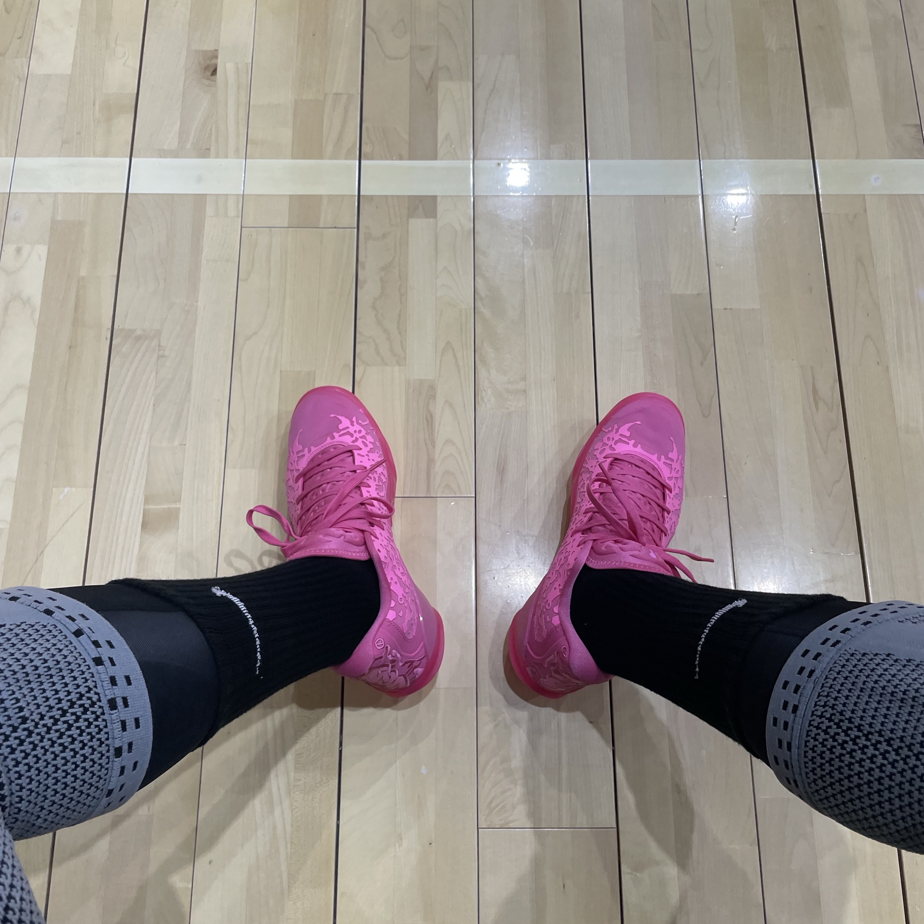 Jordan Zion 3 PF Pinksicle Pink Spell 착용 스타일