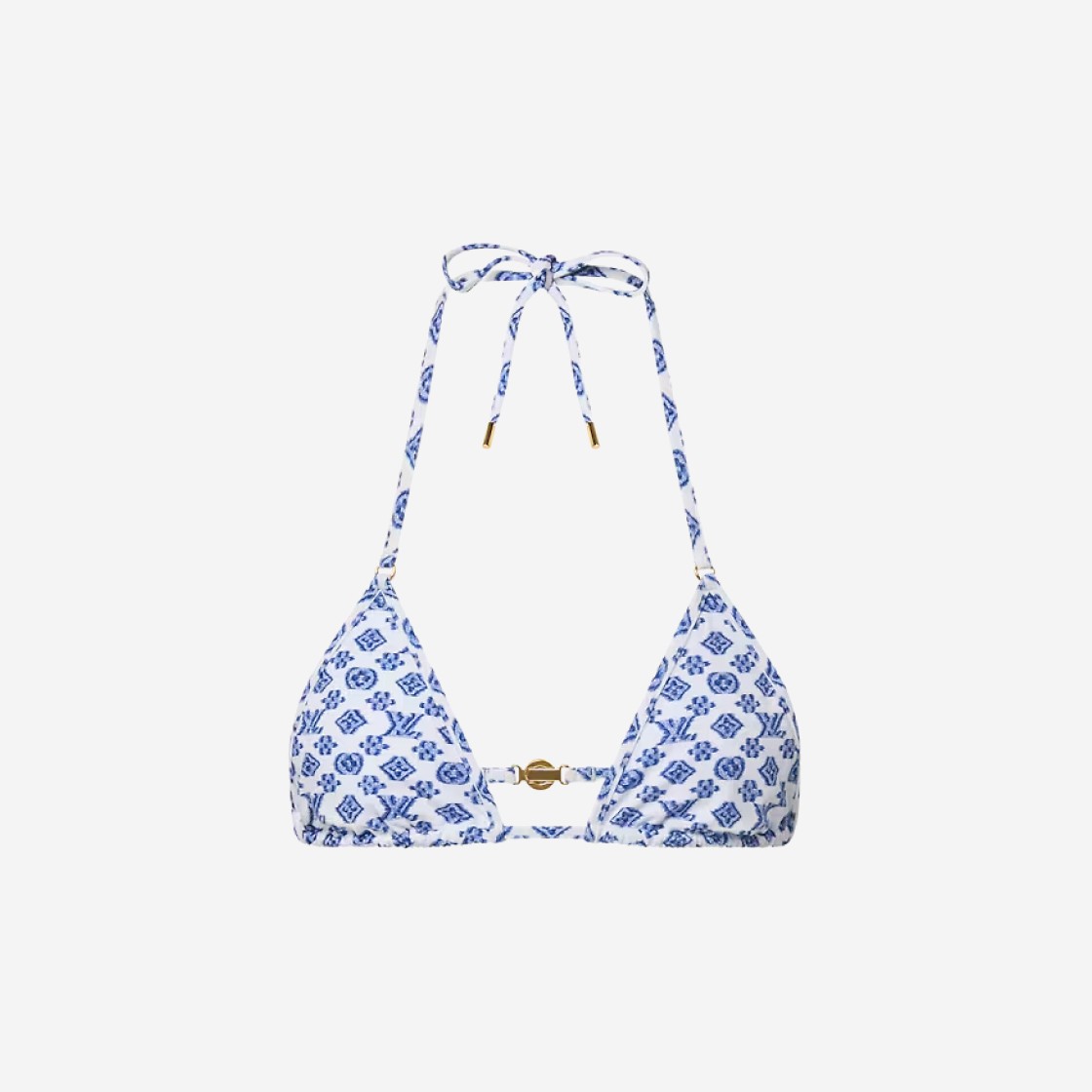 (W) Louis Vuitton Blurry Monogram Bikini Top Blue 상세 이미지 1