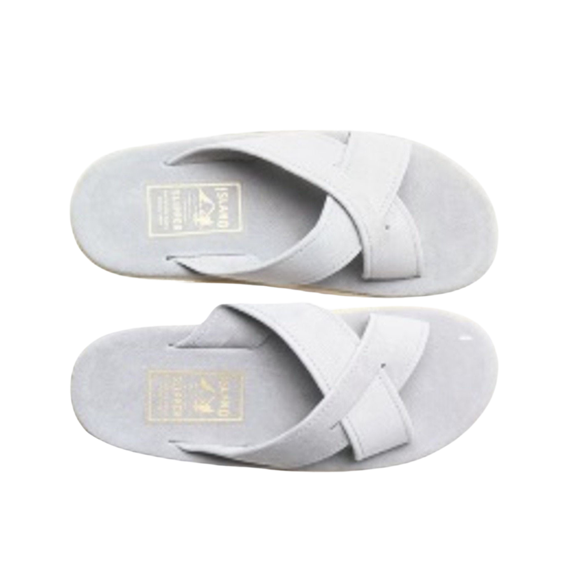 아일랜드 슬리퍼 슬라이드 그레이 스웨이드(Island Slipper Slide Grey Suede) - 2