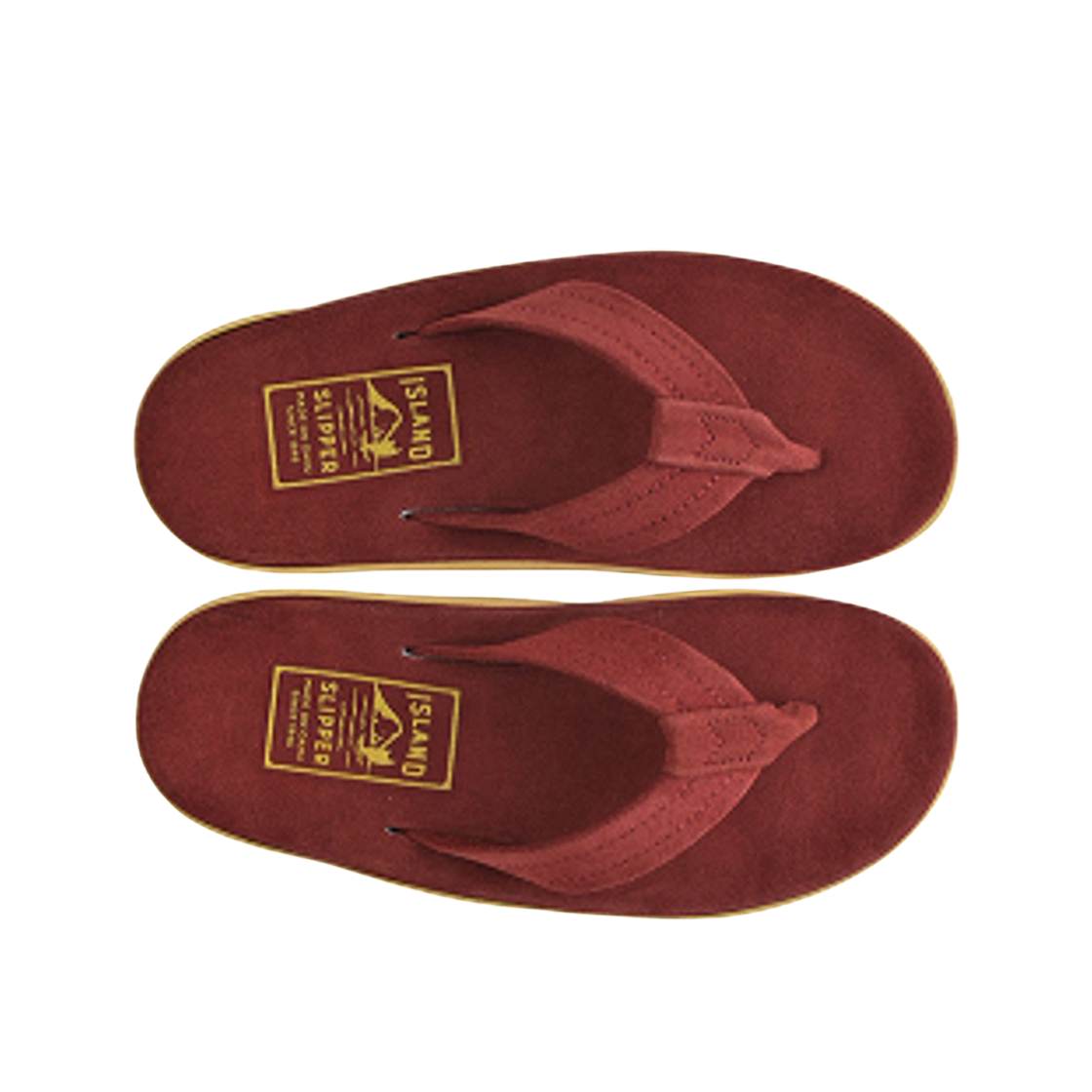 Island Slipper Classic Suede Burgundy Suede 상세 이미지 2