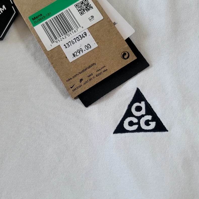 Nike ACG LBR T-Shirt Summit White - Asia 착용 스타일 - 2