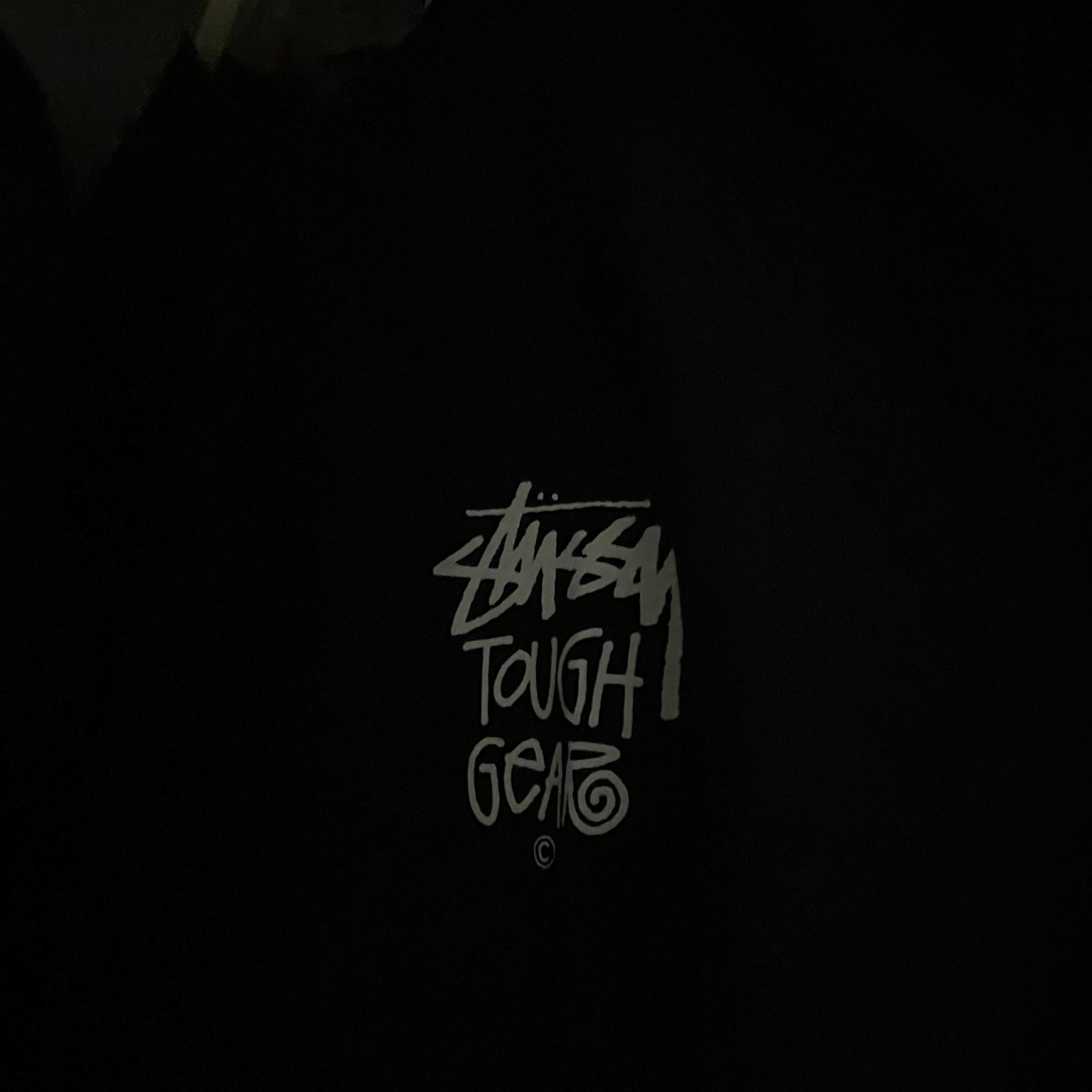 Stussy Tough Gear T-Shirt Black 착용 스타일