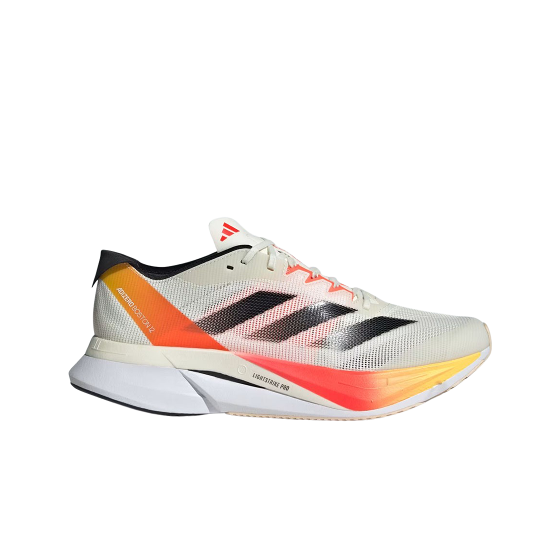 아디다스 아디제로 보스턴 12 아이보리 솔라 레드(Adidas Adizero Boston 12 Ivory Solar Red)