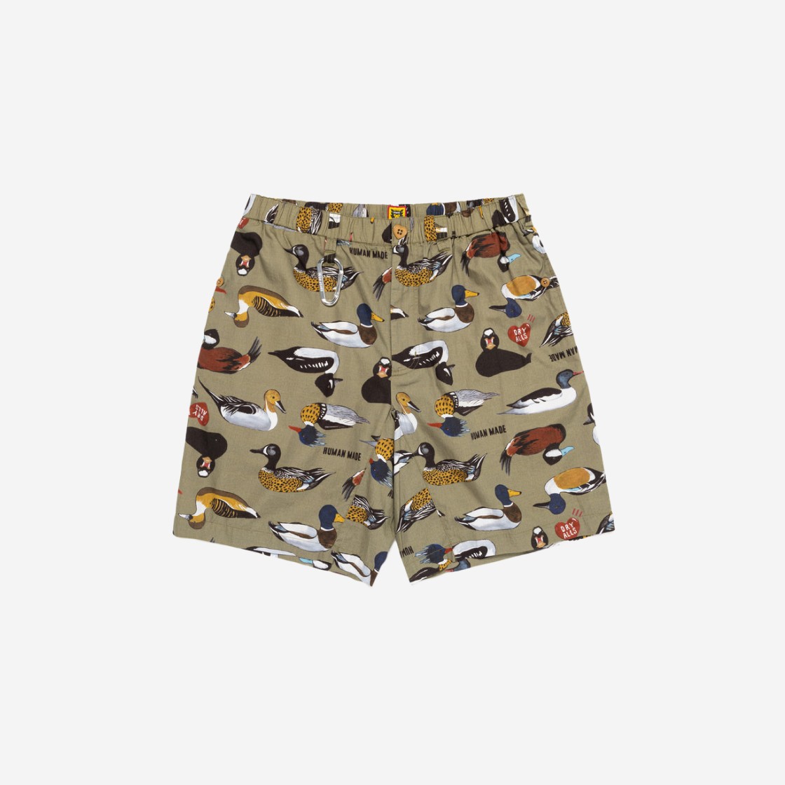 Human Made Duck Shorts Olive Drab 상세 이미지 1