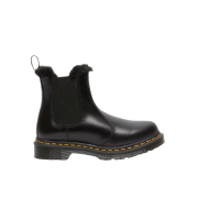 (W) Dr. Martens 2976 Leonore Atlas Faux Fur Lined Chelsea Boots Dark Grey