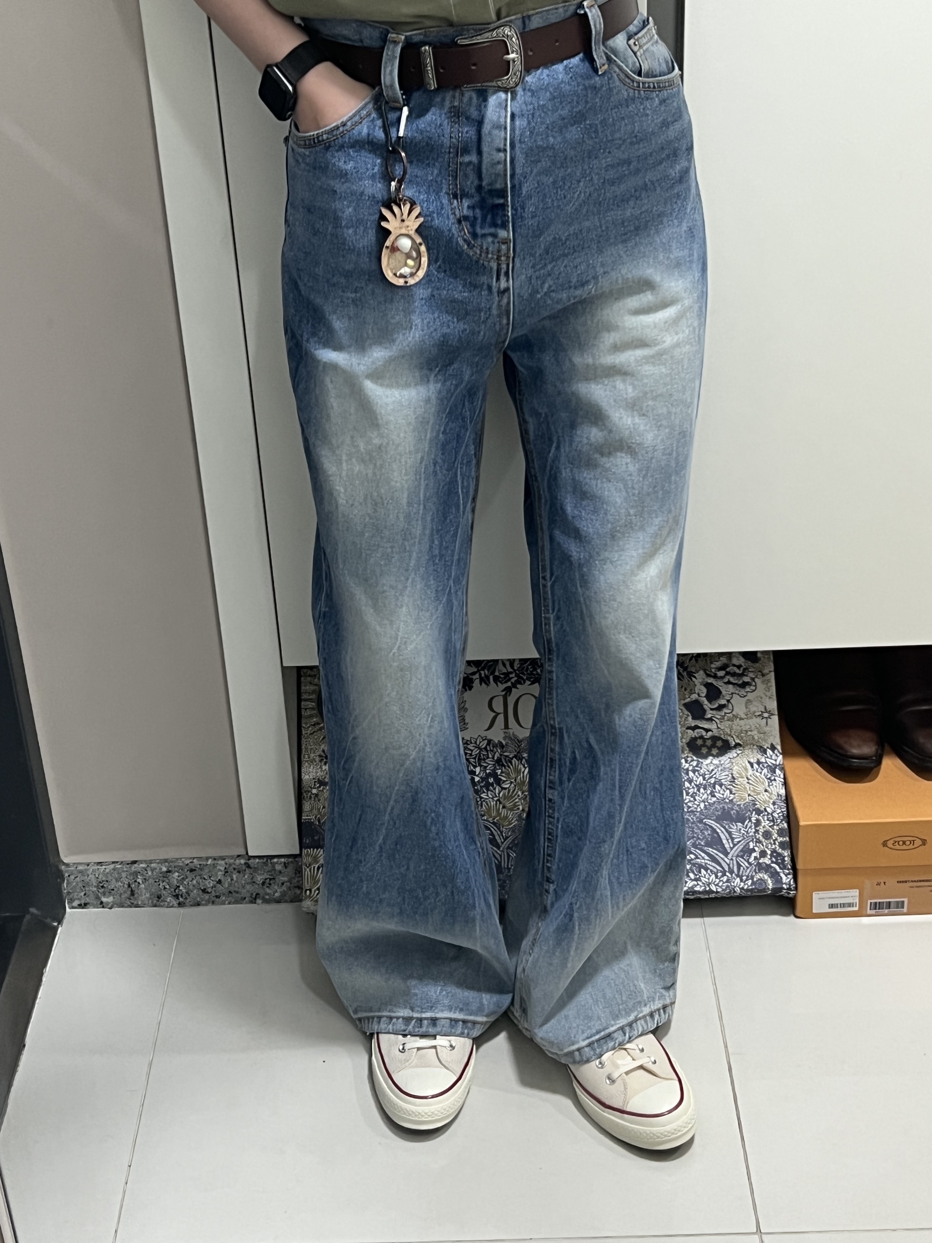 Converse Chuck 70 Ox Parchment 착용 스타일 - 3