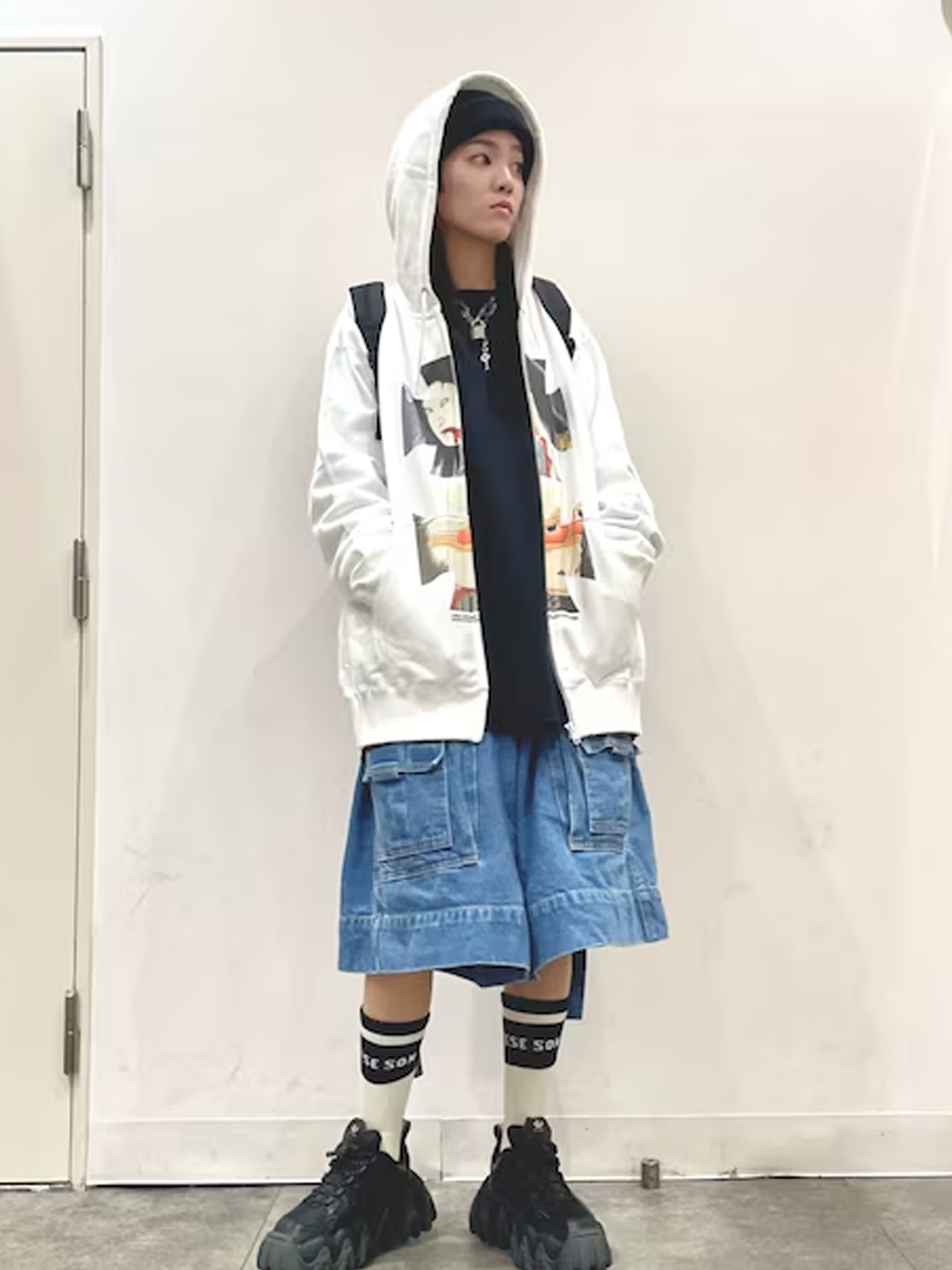 Eytys Eros Suede Black, EYTYS FUGU SUEDE MOONSTONE 착용 스타일 - 6
