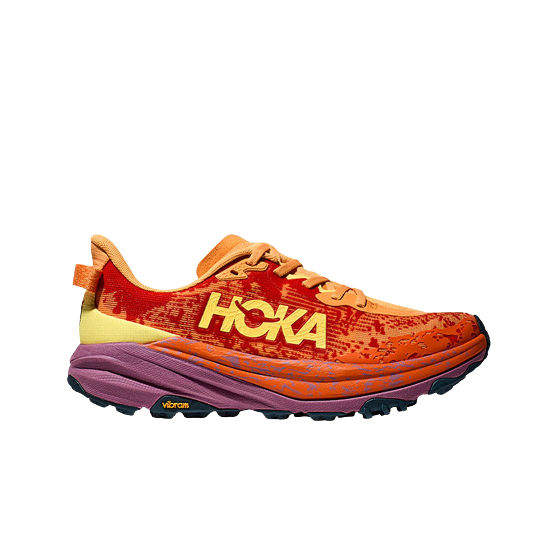 1147830-SRBT Hoka Speedgoat 6 Sherbet Beet Root - Wide