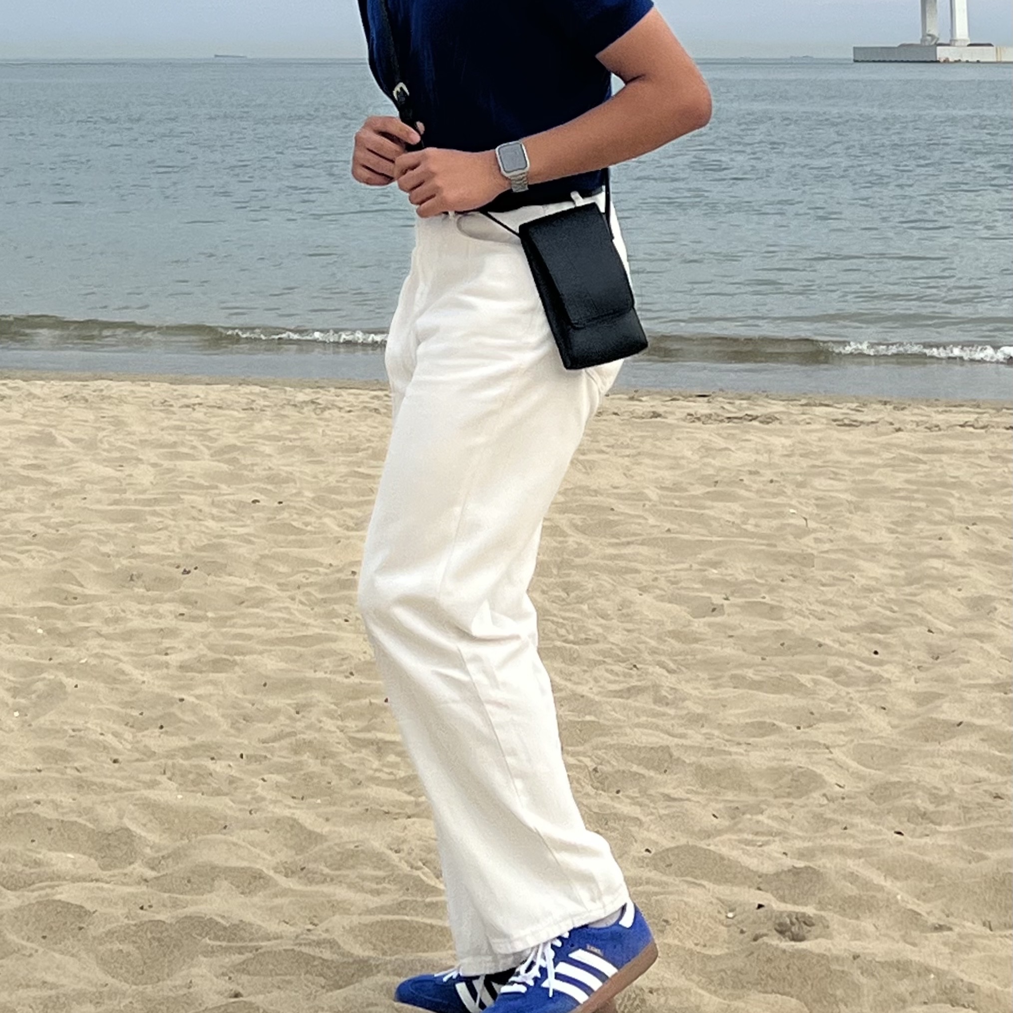 Adidas Samba OG Royal Blue 착용 스타일