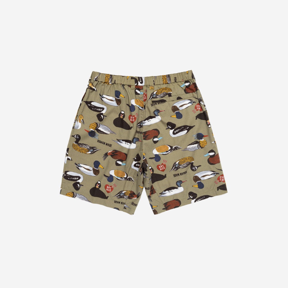 Human Made Duck Shorts Olive Drab 상세 이미지 2