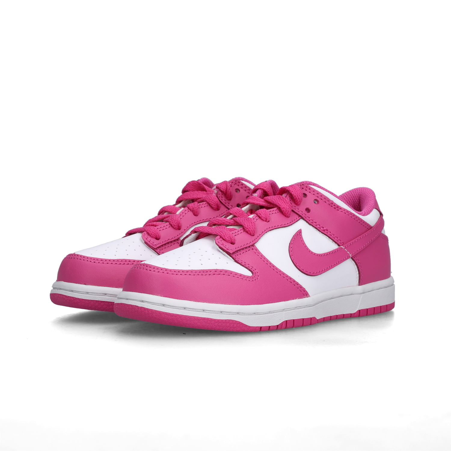 (PS) Nike Dunk Low White Active Fuchsia