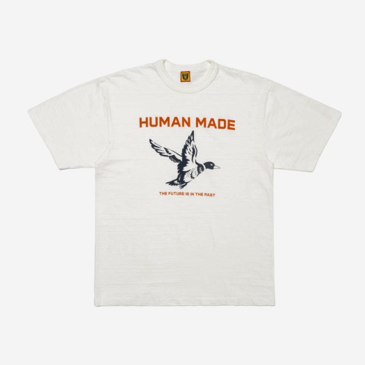 휴먼 메이드 그래픽 티셔츠 # 19 화이트