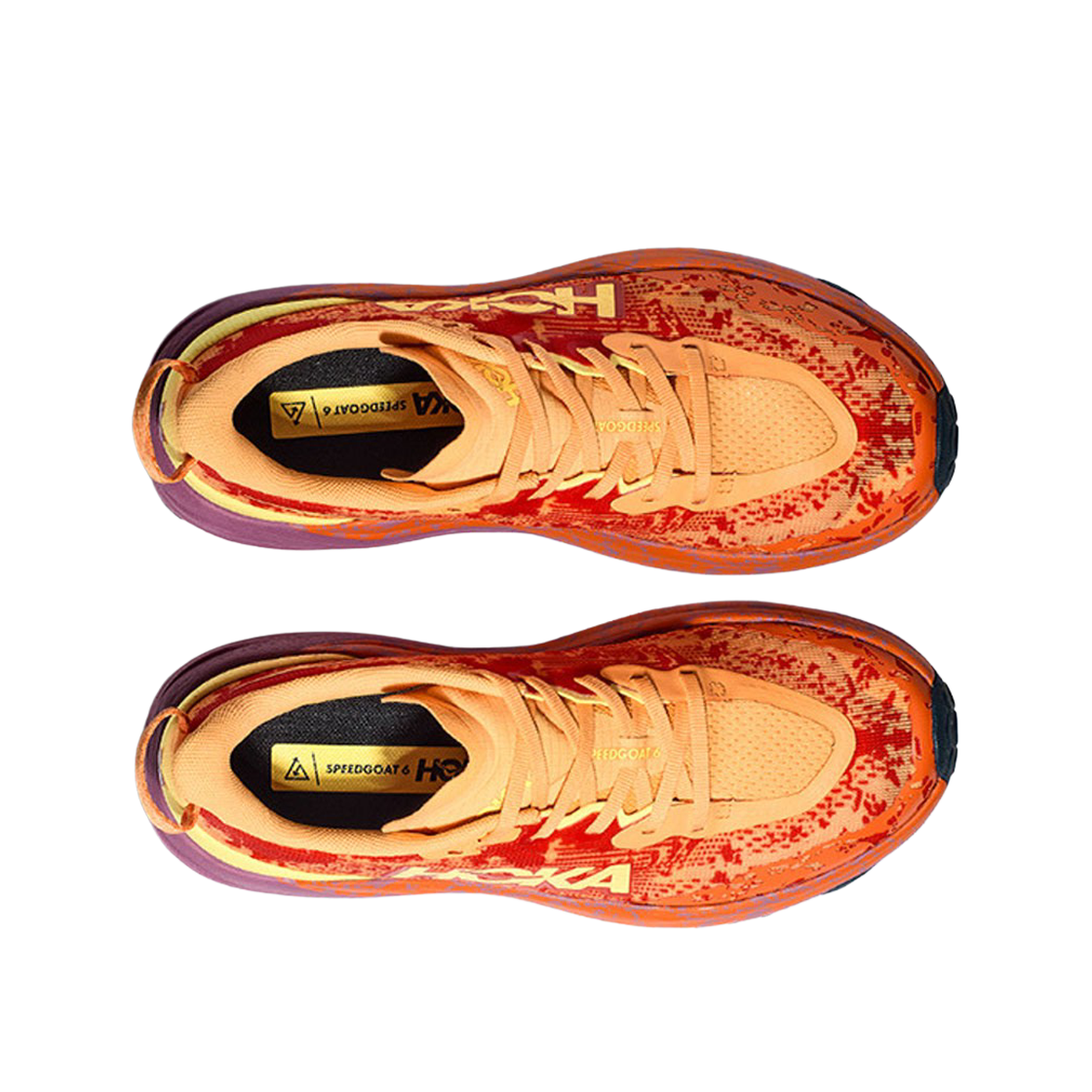 (W) 호카 스피드고트 6 셔벳 비트 루트 - 와이드((W) Hoka Speedgoat 6 Sherbet Beet Root - Wide) - 2