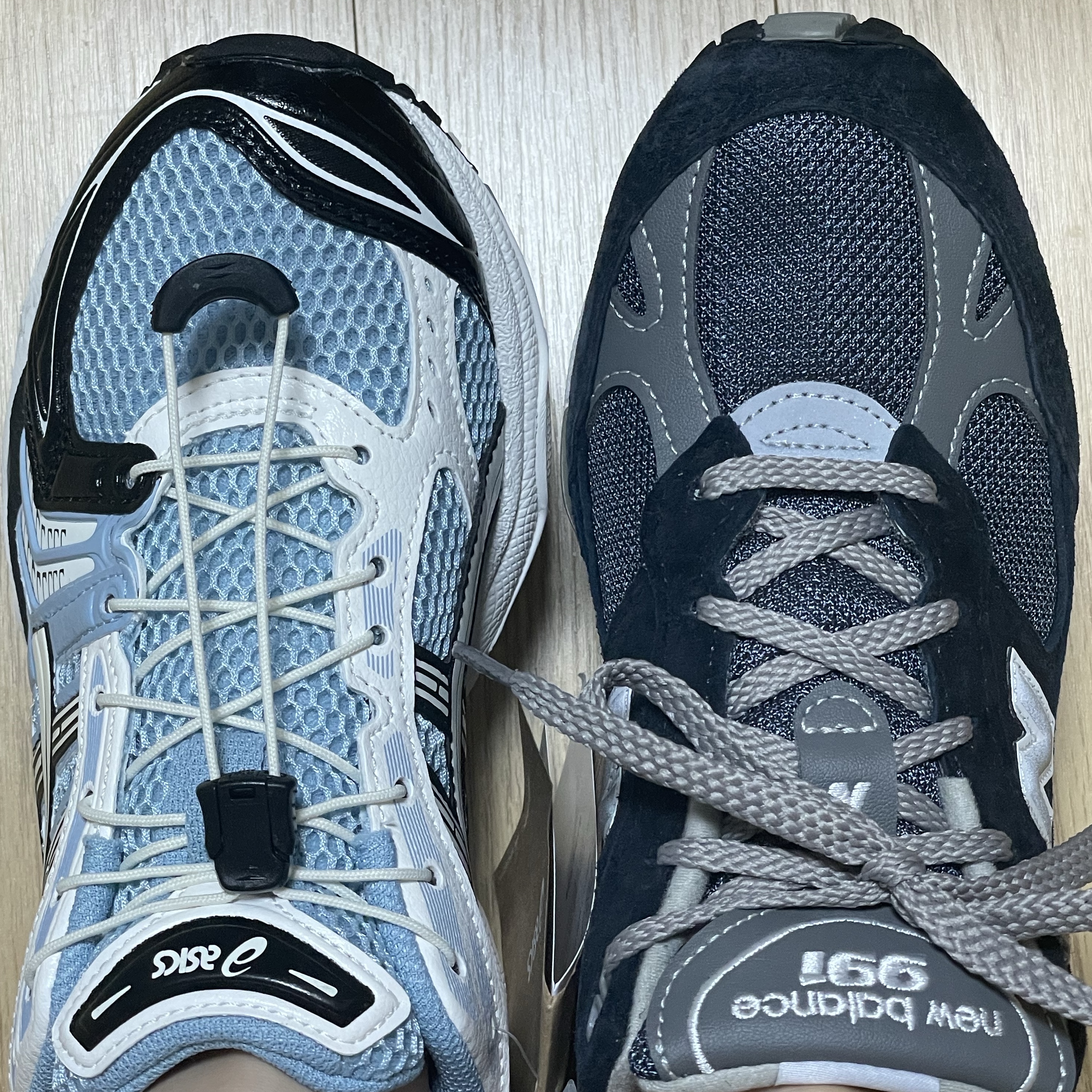 New Balance 991 Made in UK Navy, (W) New Balance 991 Made in UK Navy 착용 스타일 - 2
