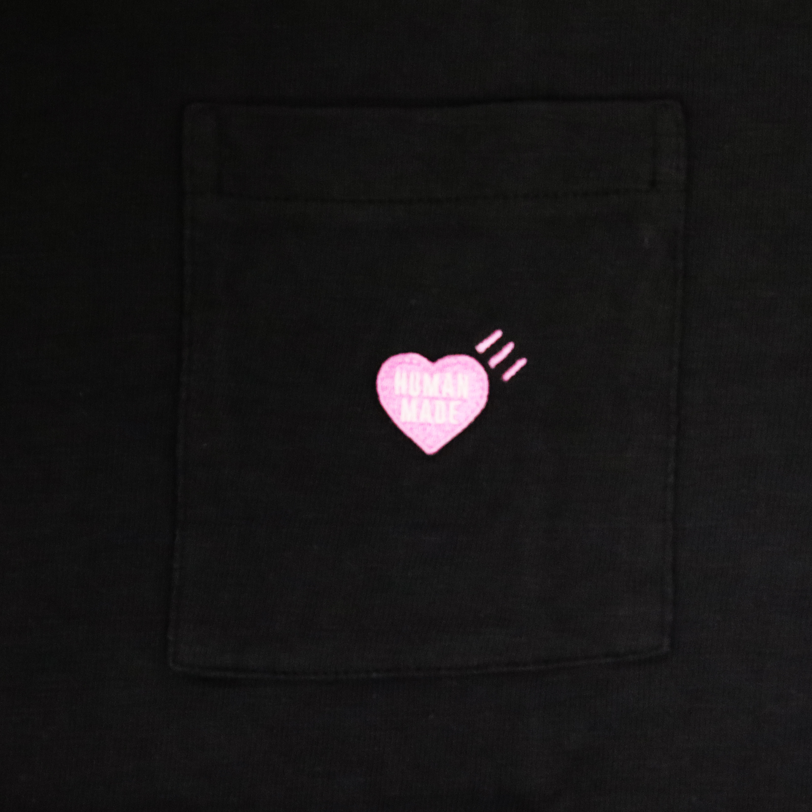 Human Made Pocket T-Shirt White - Harajuku Store Exclusive, Human Made Pocket T-Shirt Black - Harajuku Store Exclusive 착용 스타일 - 4