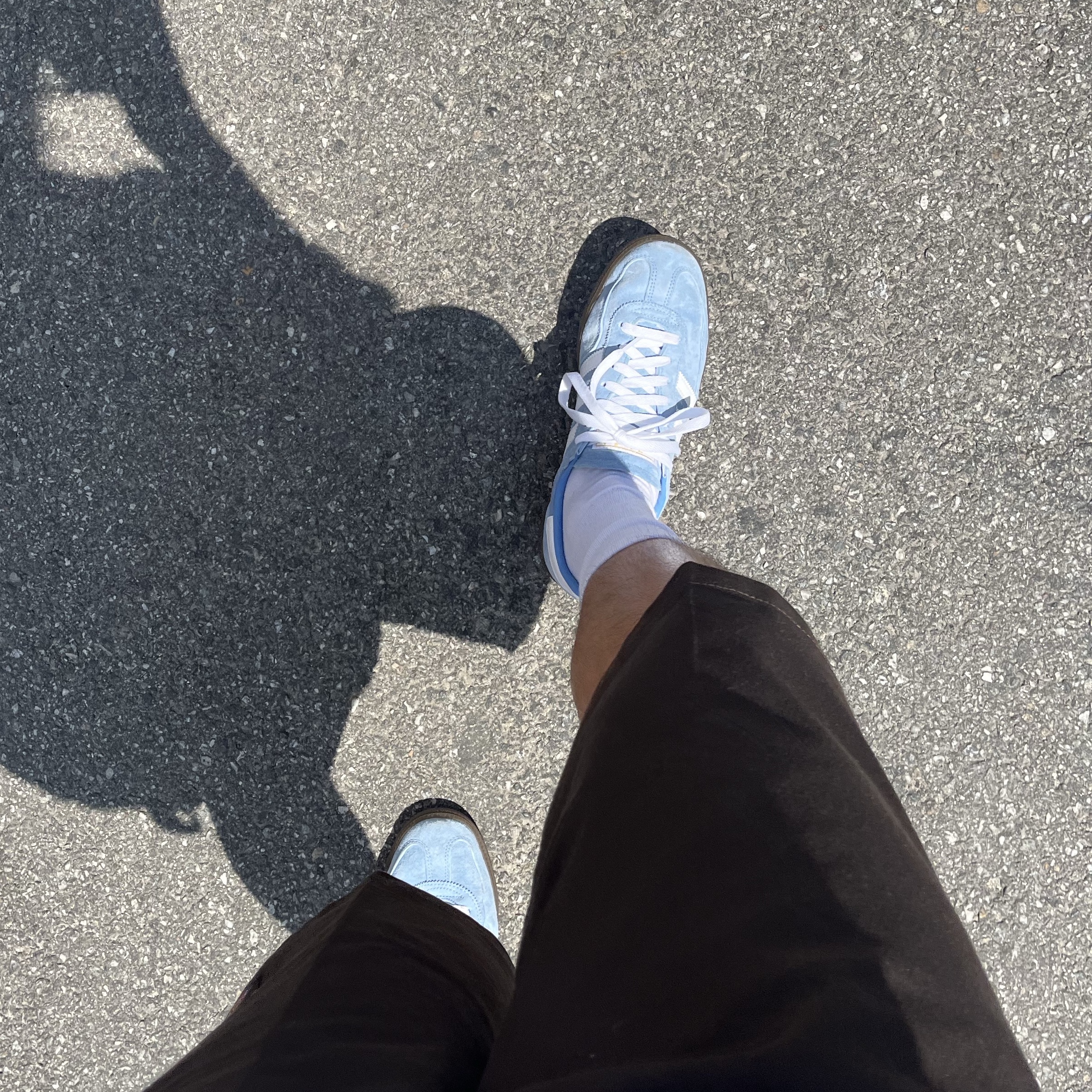 Adidas Spezial Handball Light Blue 착용 스타일