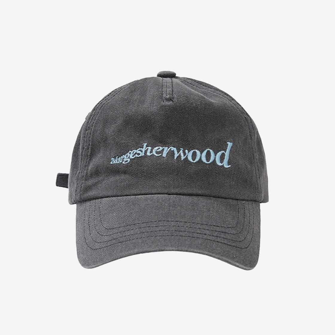 Margesherwood Pigment Wave Logo Ballcap Grey 상세 이미지 1