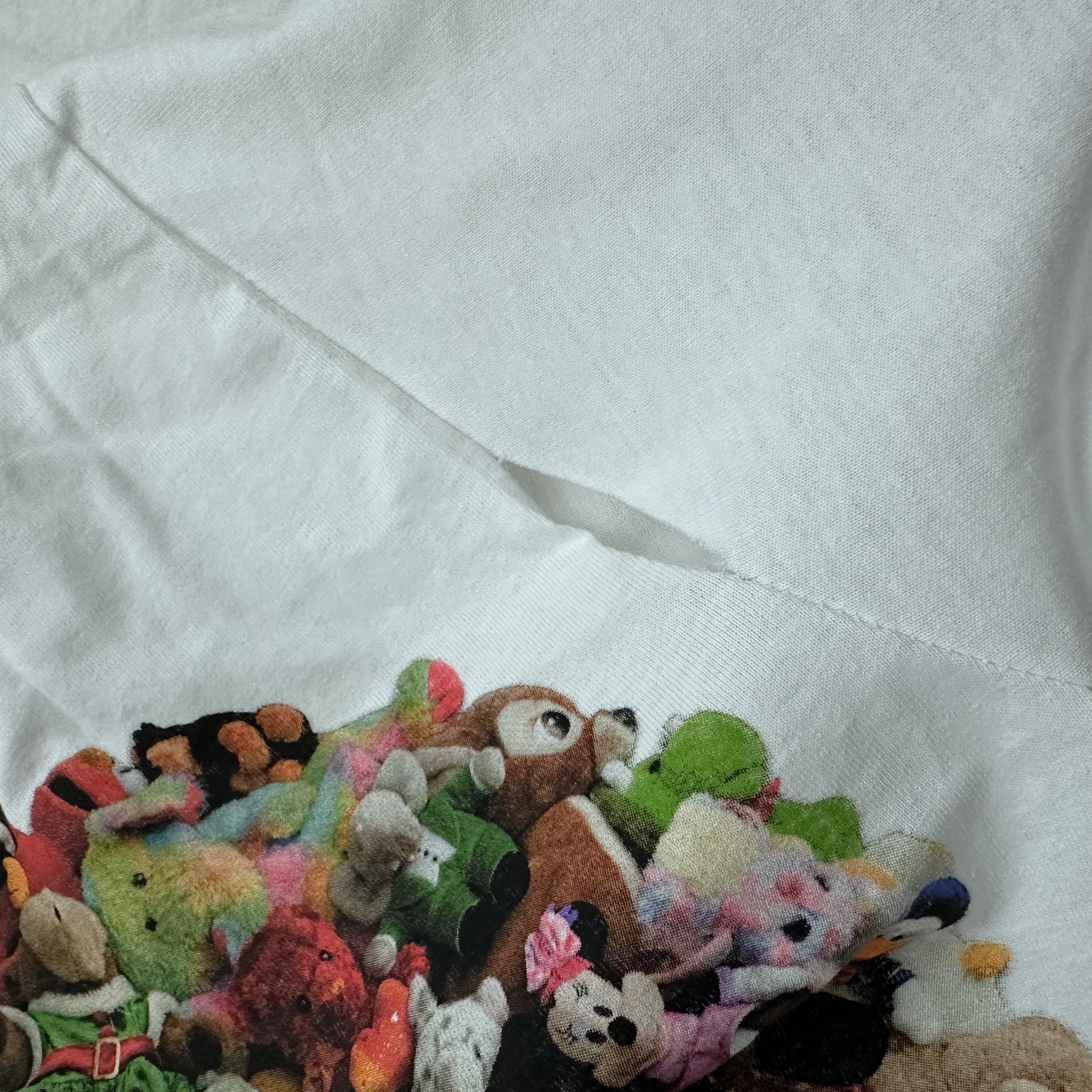 Stussy Plush T-Shirt White 착용 스타일