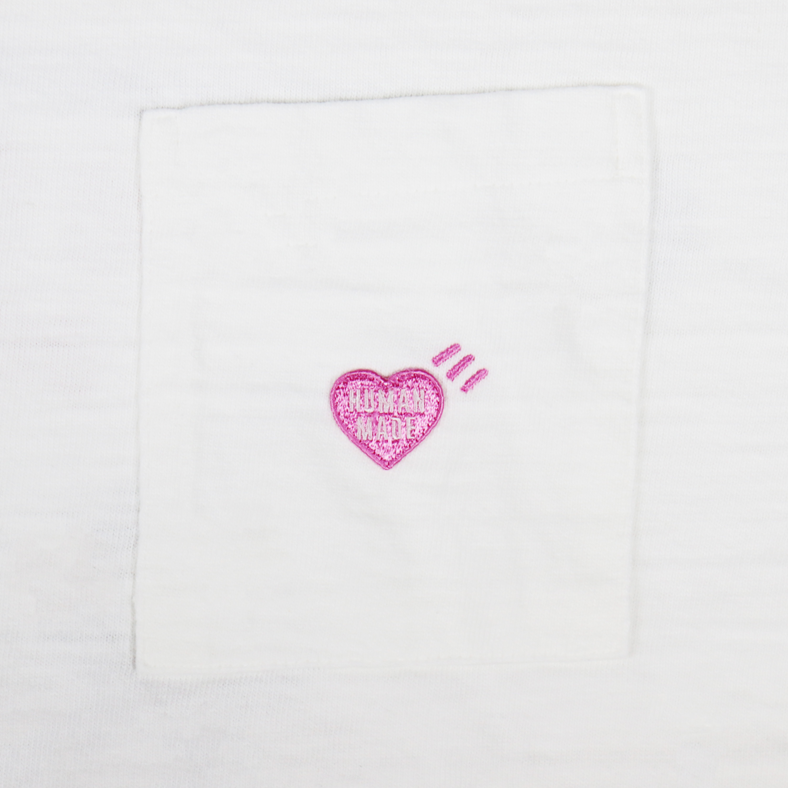 Human Made Pocket T-Shirt White - Harajuku Store Exclusive, Human Made Pocket T-Shirt Black - Harajuku Store Exclusive 착용 스타일 - 3