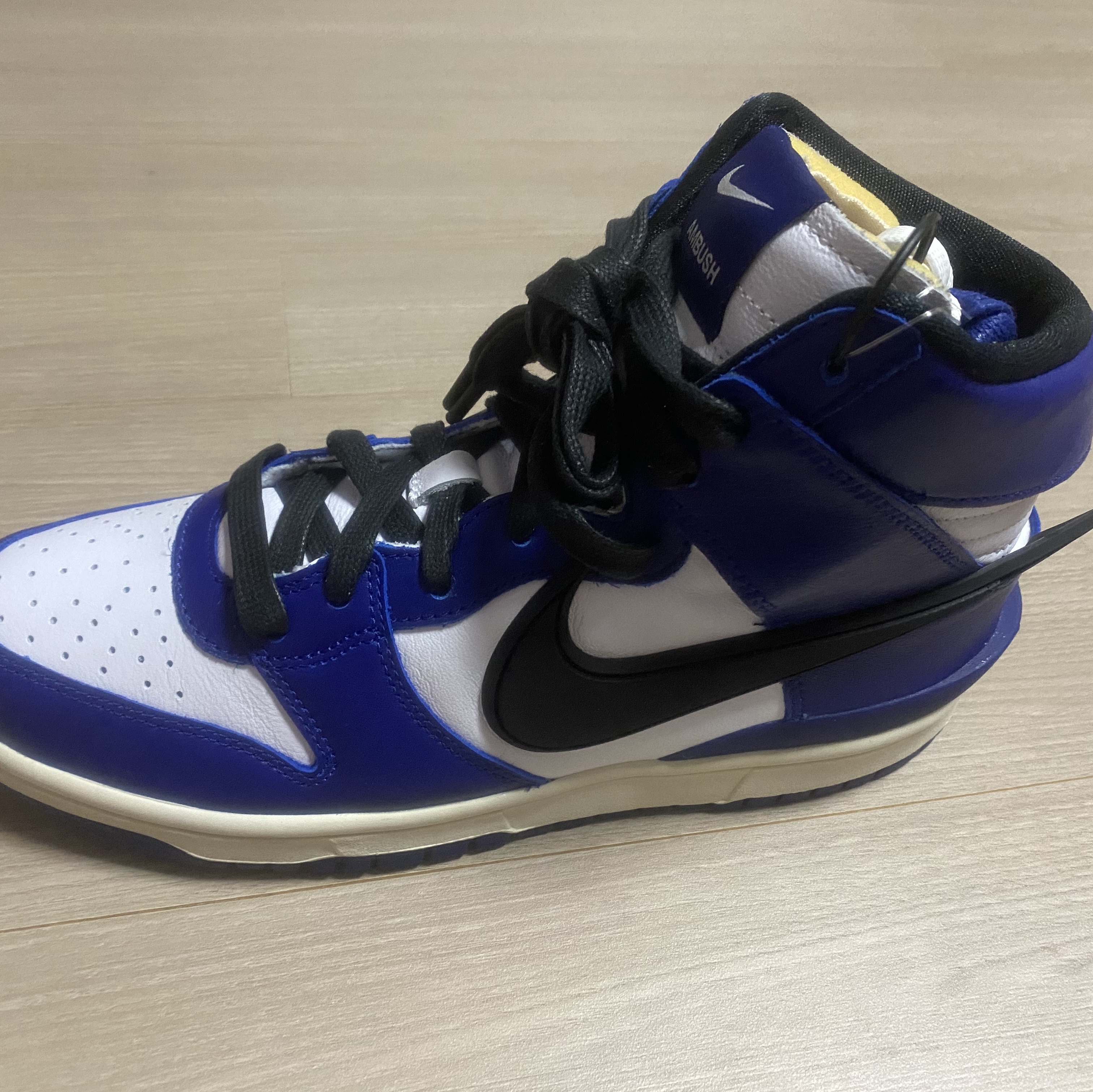 Nike x Ambush Dunk High Deep Royal Blue 착용 스타일