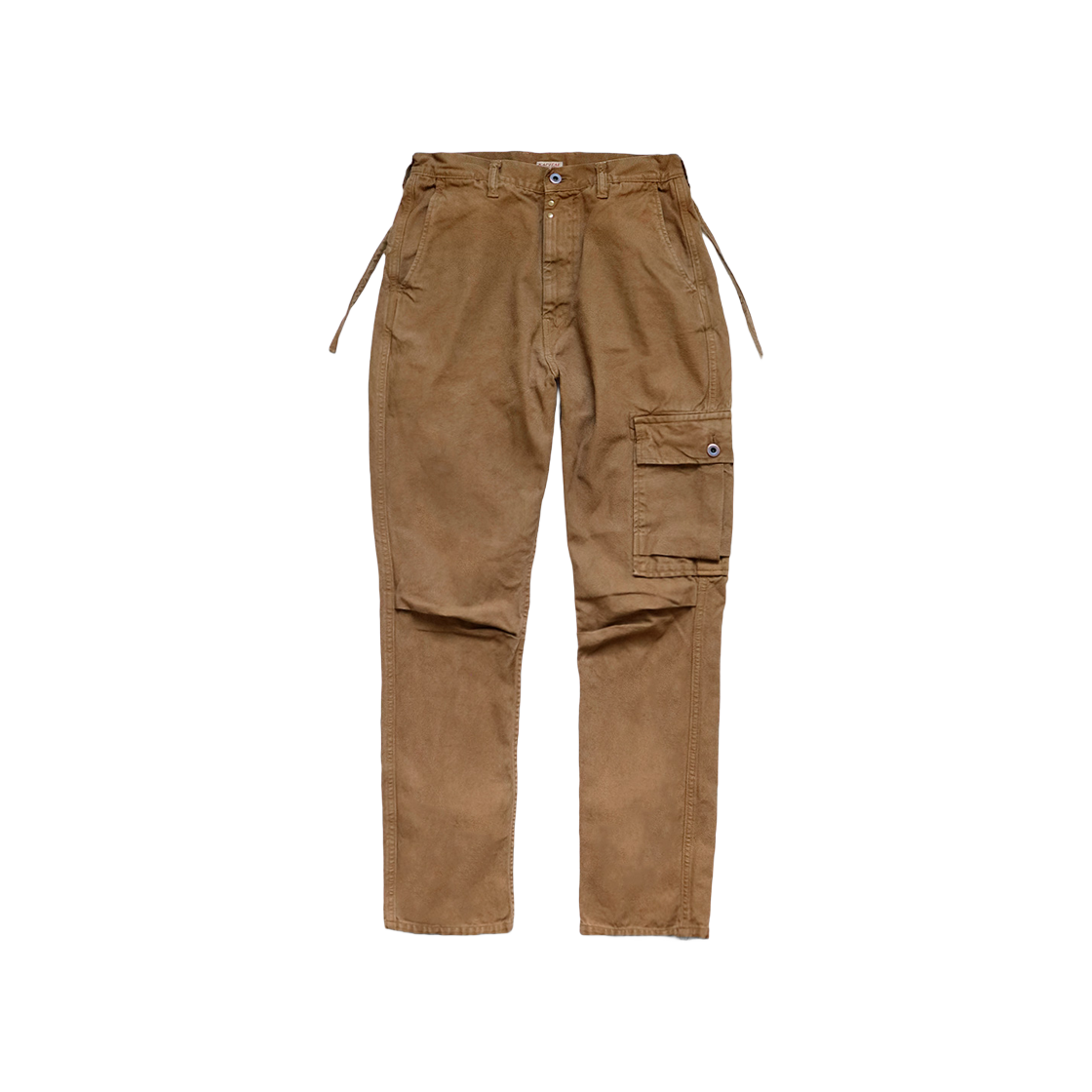 Kapital Thin Canvas Ringoman Cargo Pants Gold 상세 이미지 1